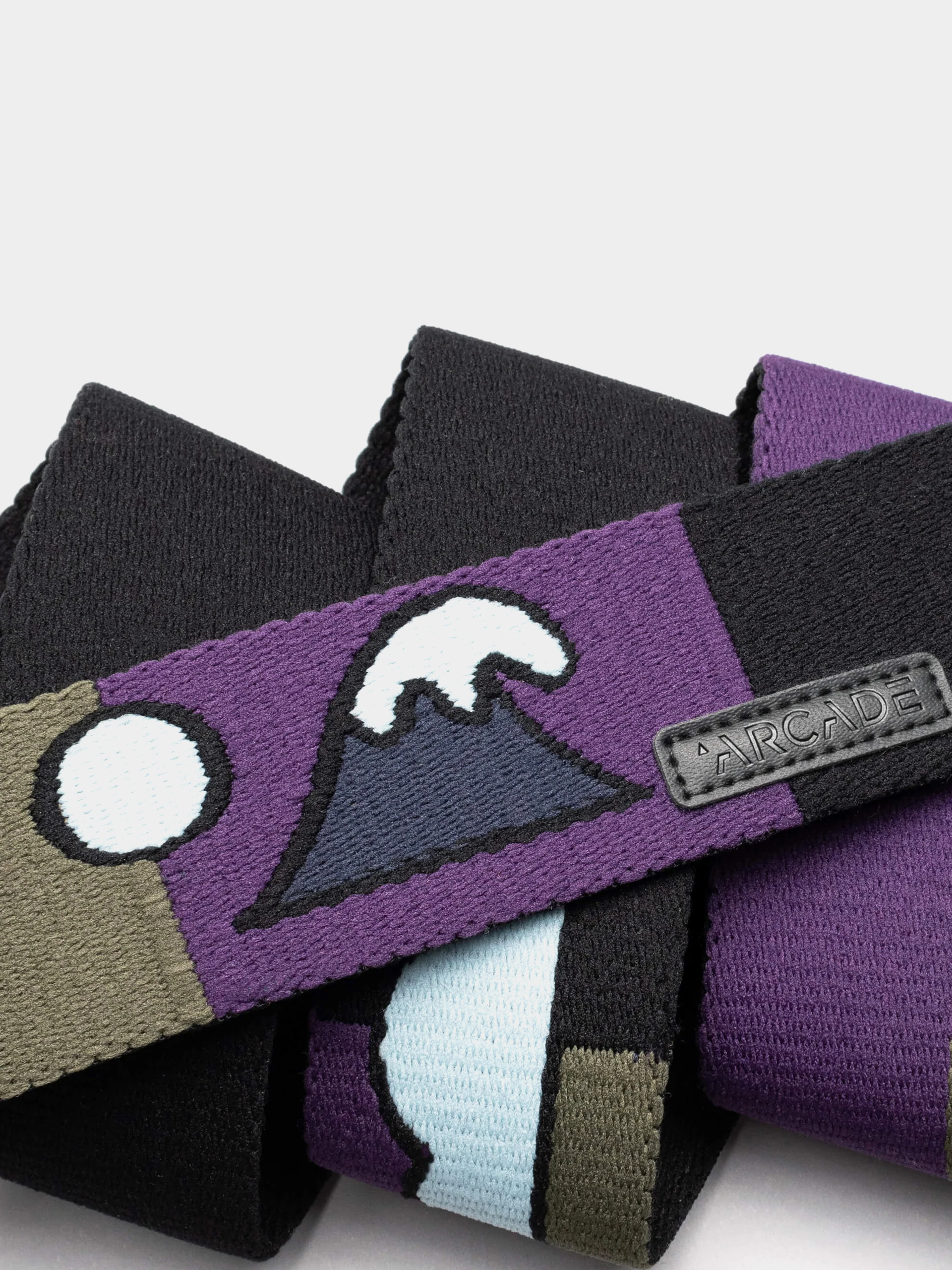 Pasek Arcade Hannah Eddy Wave Hello (black/ivy green)