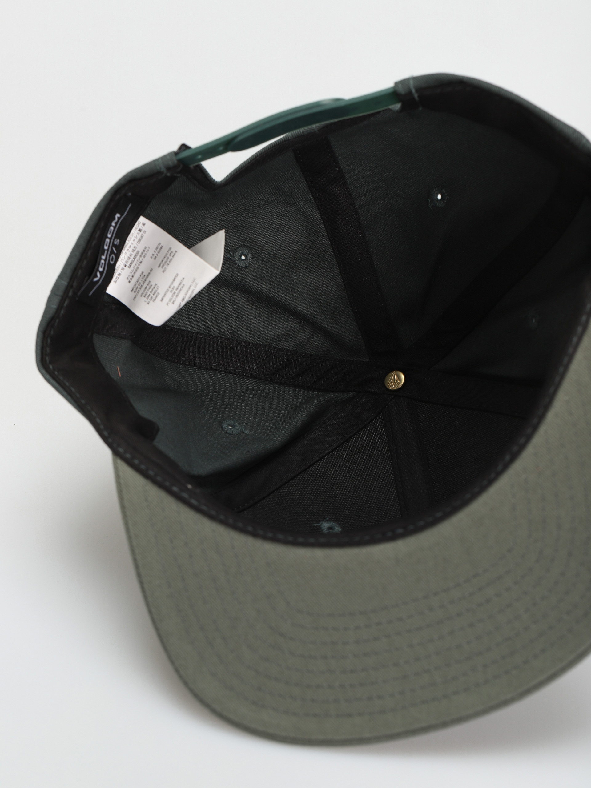 Czapka z daszkiem Volcom Quarter Twill (cedar green)