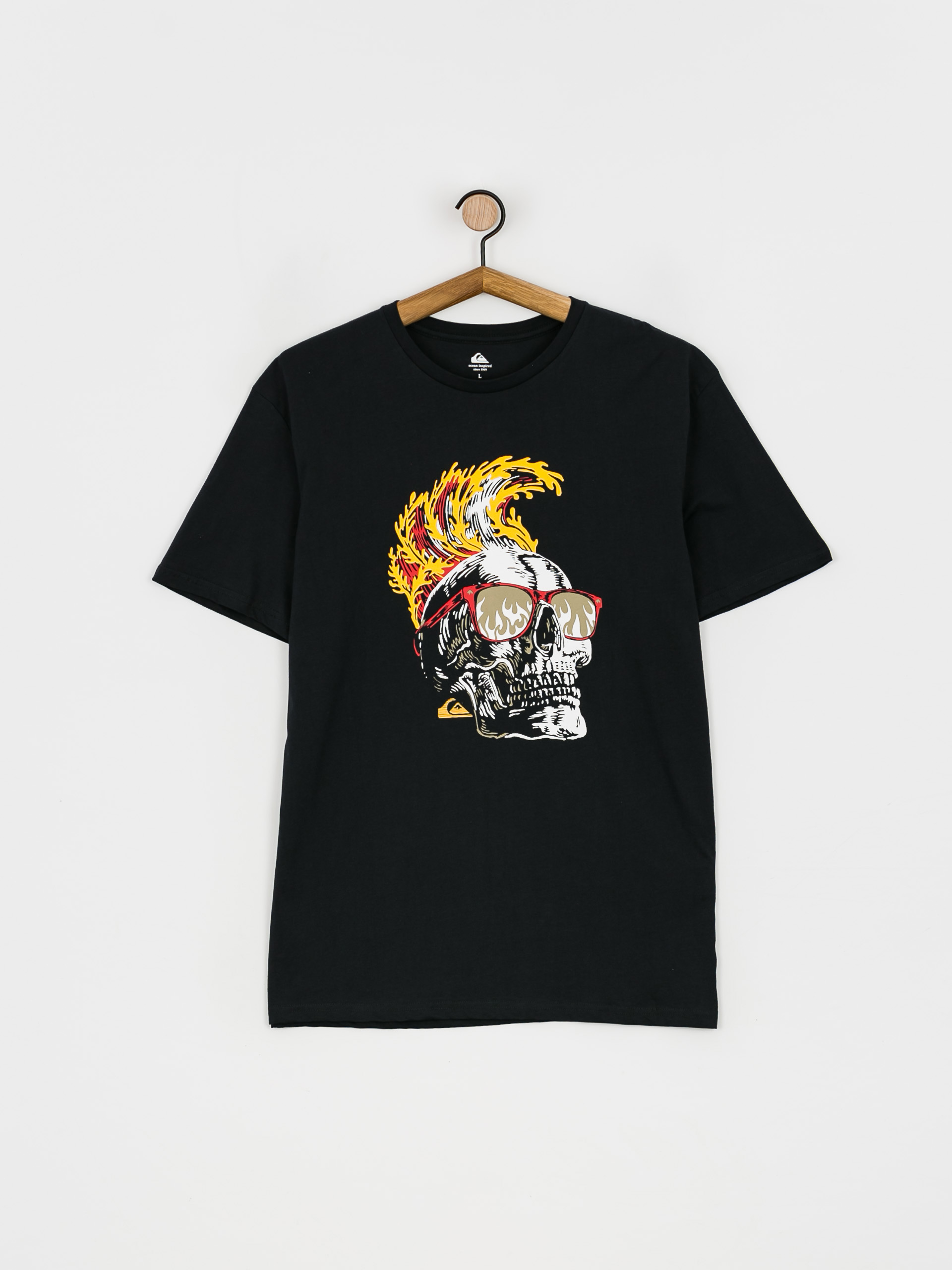 T-shirt Quiksilver Smoke Screen (black)