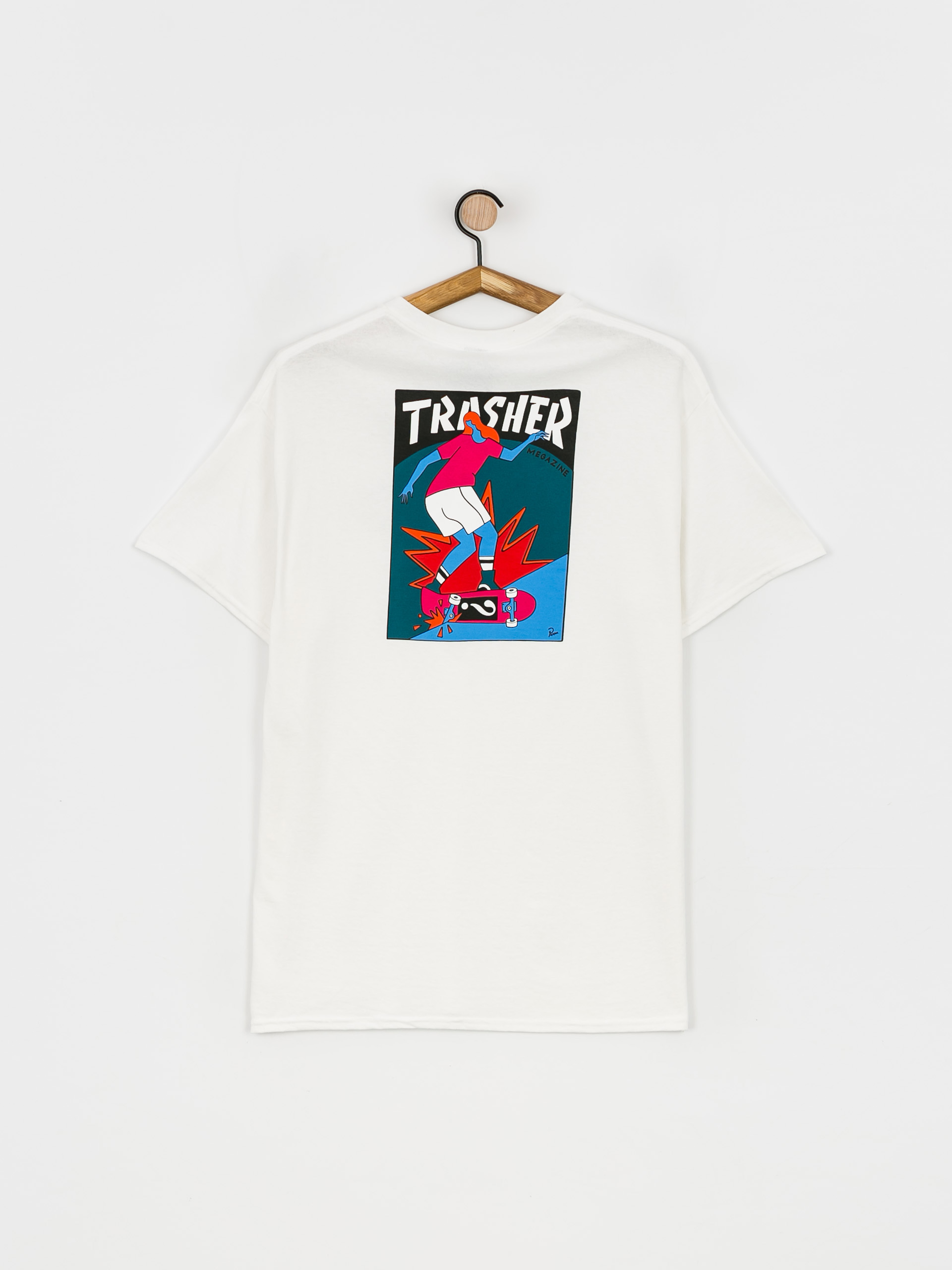 T-shirt Thrasher Hurricane (white)