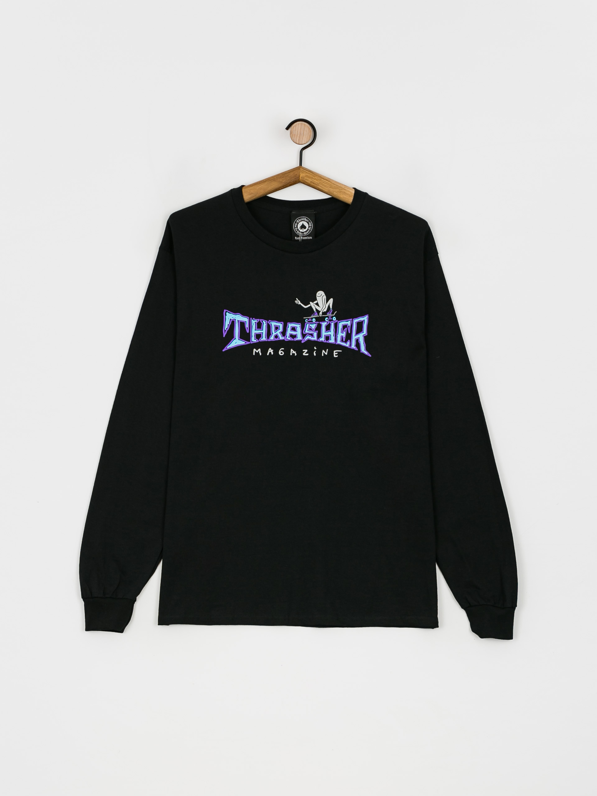 Longsleeve Thrasher Gonz Thumbs Up (black)