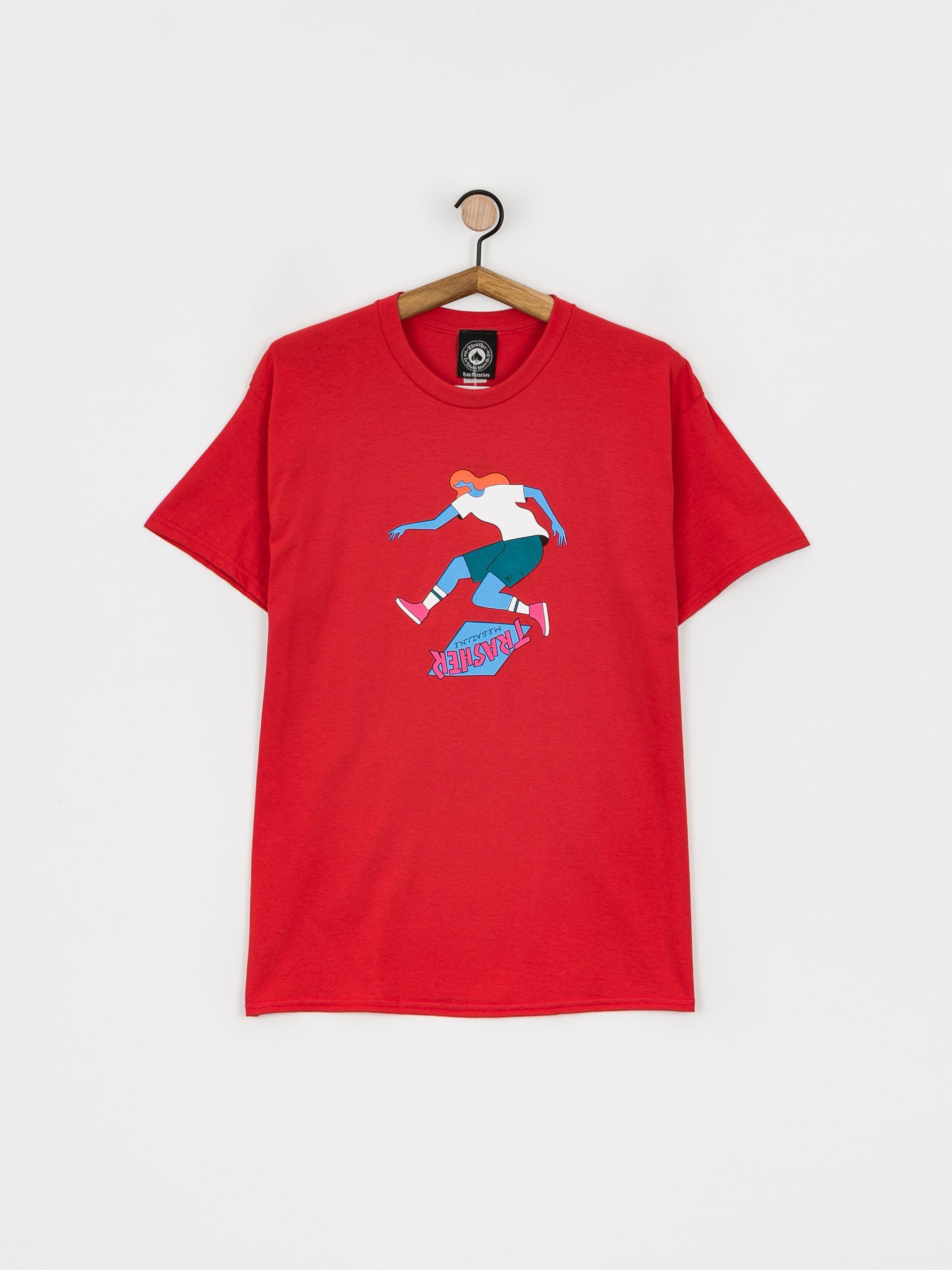 T-shirt Thrasher Trasher Tre (red)