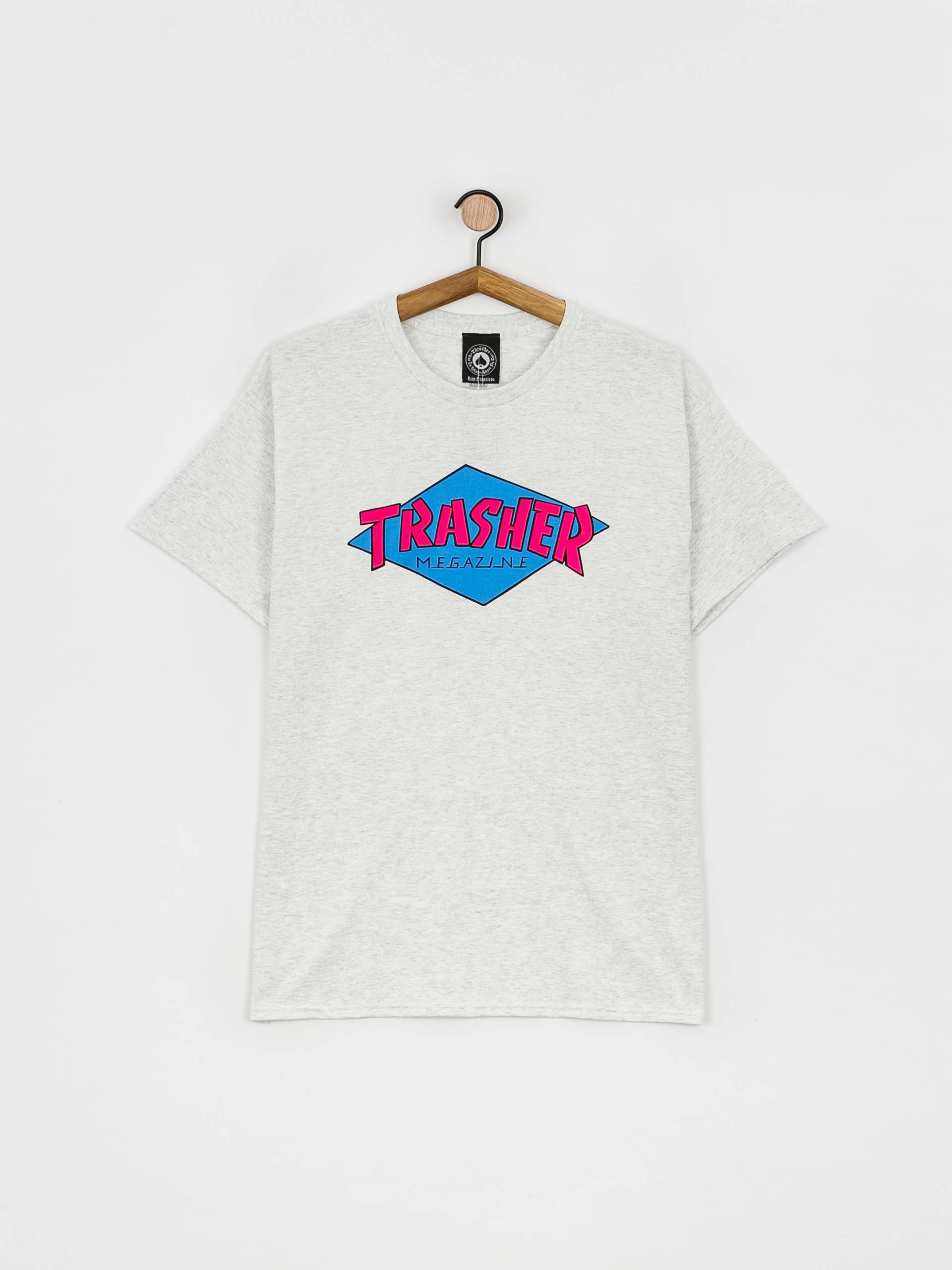 T-shirt Thrasher Trasher (ash grey)