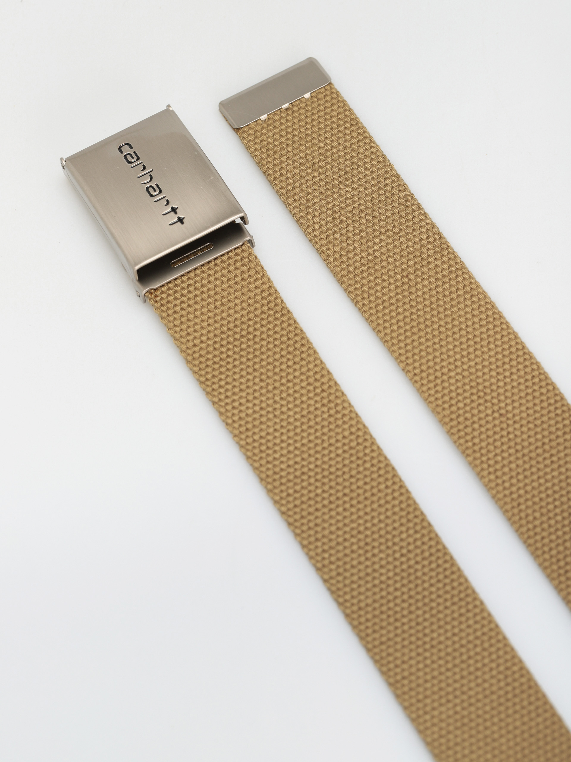 Pasek Carhartt WIP Clip Belt Chrome (leather)