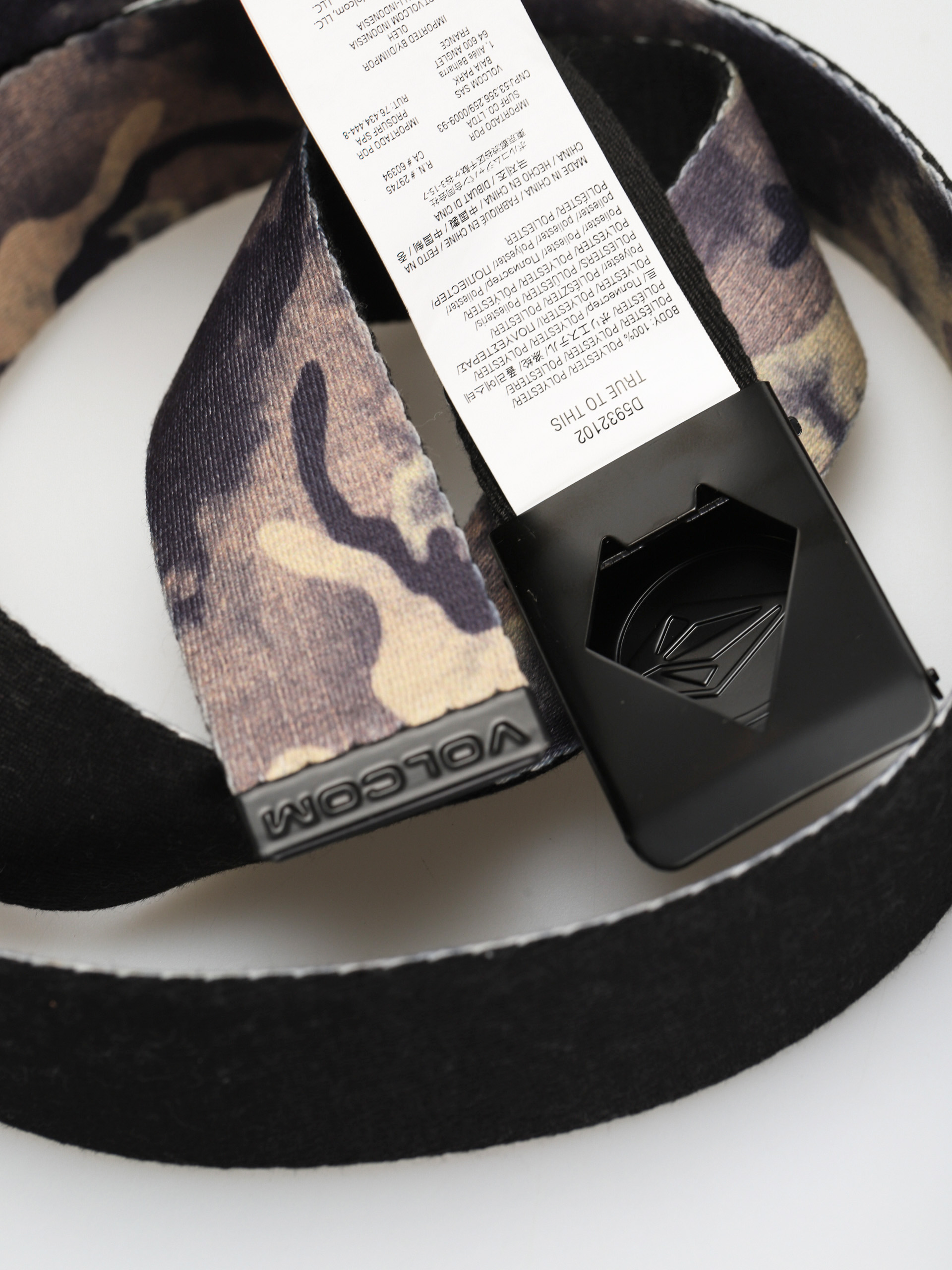 Pasek Volcom Circle Web (covert green)