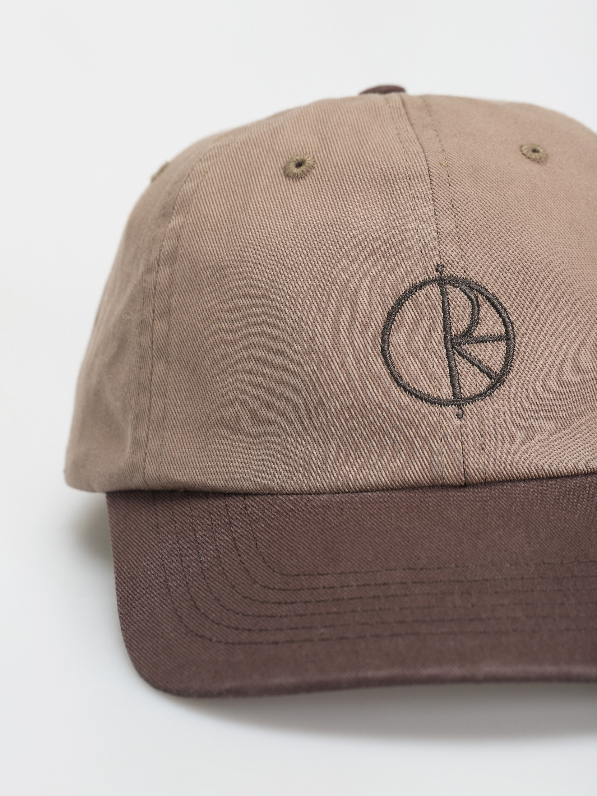 Czapka z daszkiem Polar Skate Duo Stroke Logo (khaki/brown)