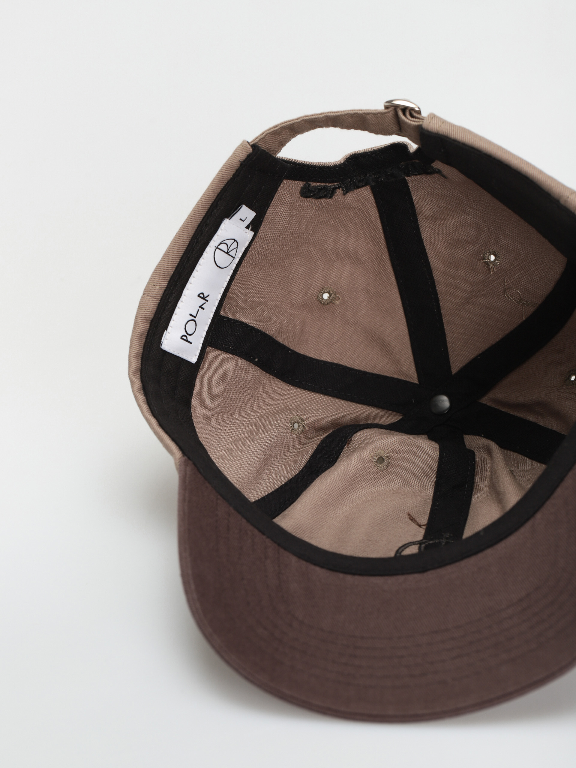 Czapka z daszkiem Polar Skate Duo Stroke Logo (khaki/brown)