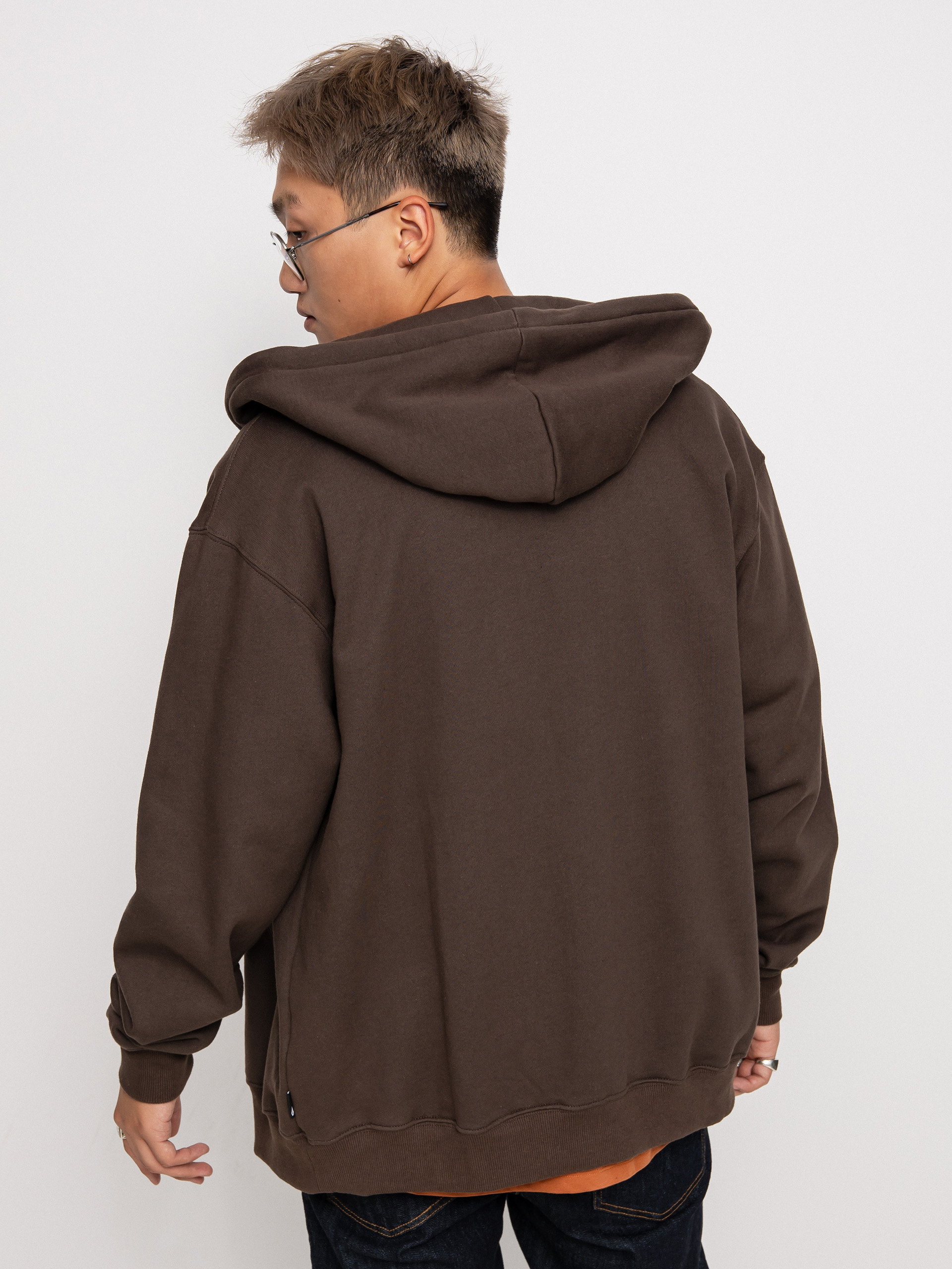 Bluza Volcom Sngl Stn Zip (dark brown)
