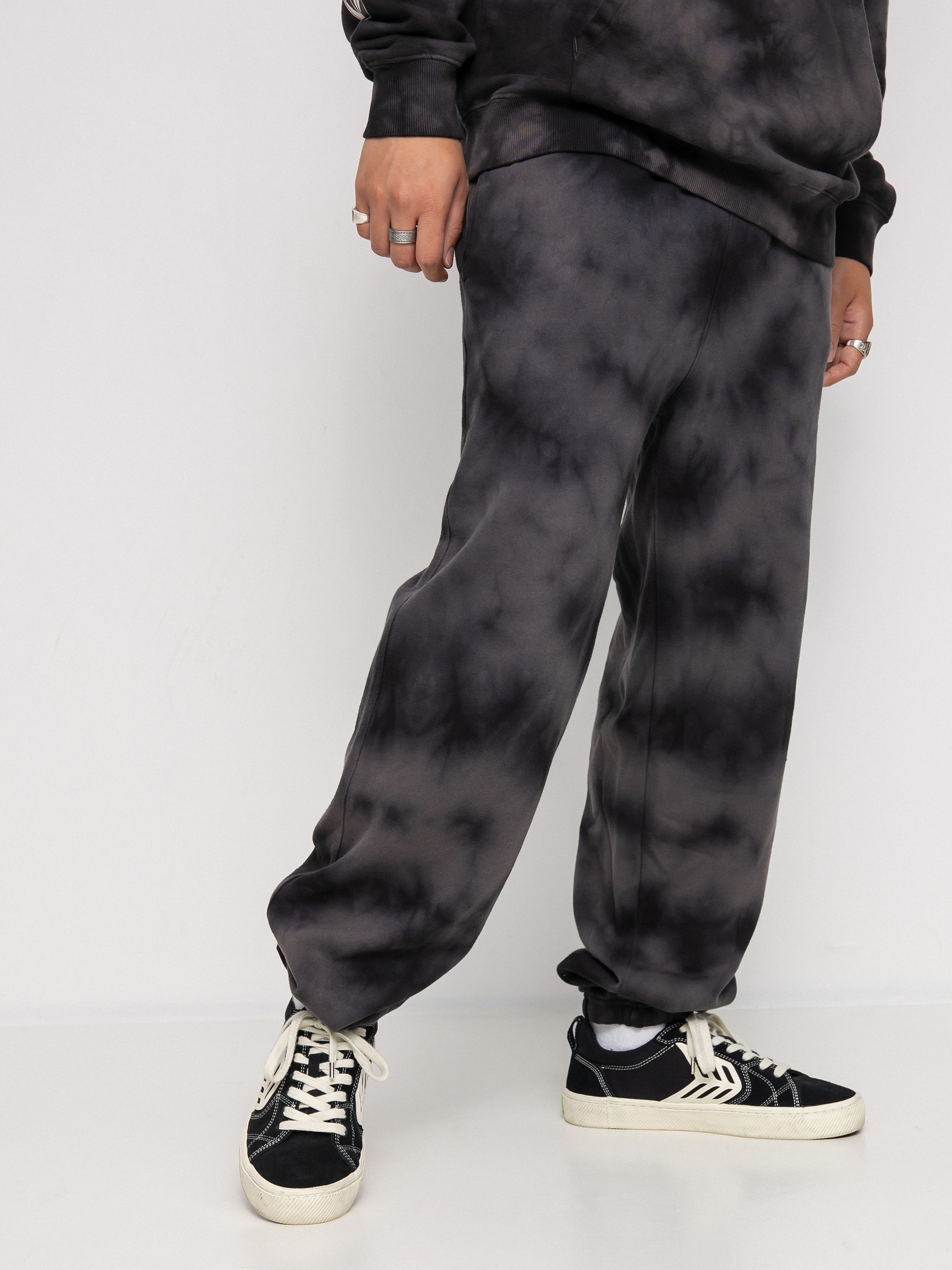 Spodnie Volcom Iconic Stone Plus Fleece (black)