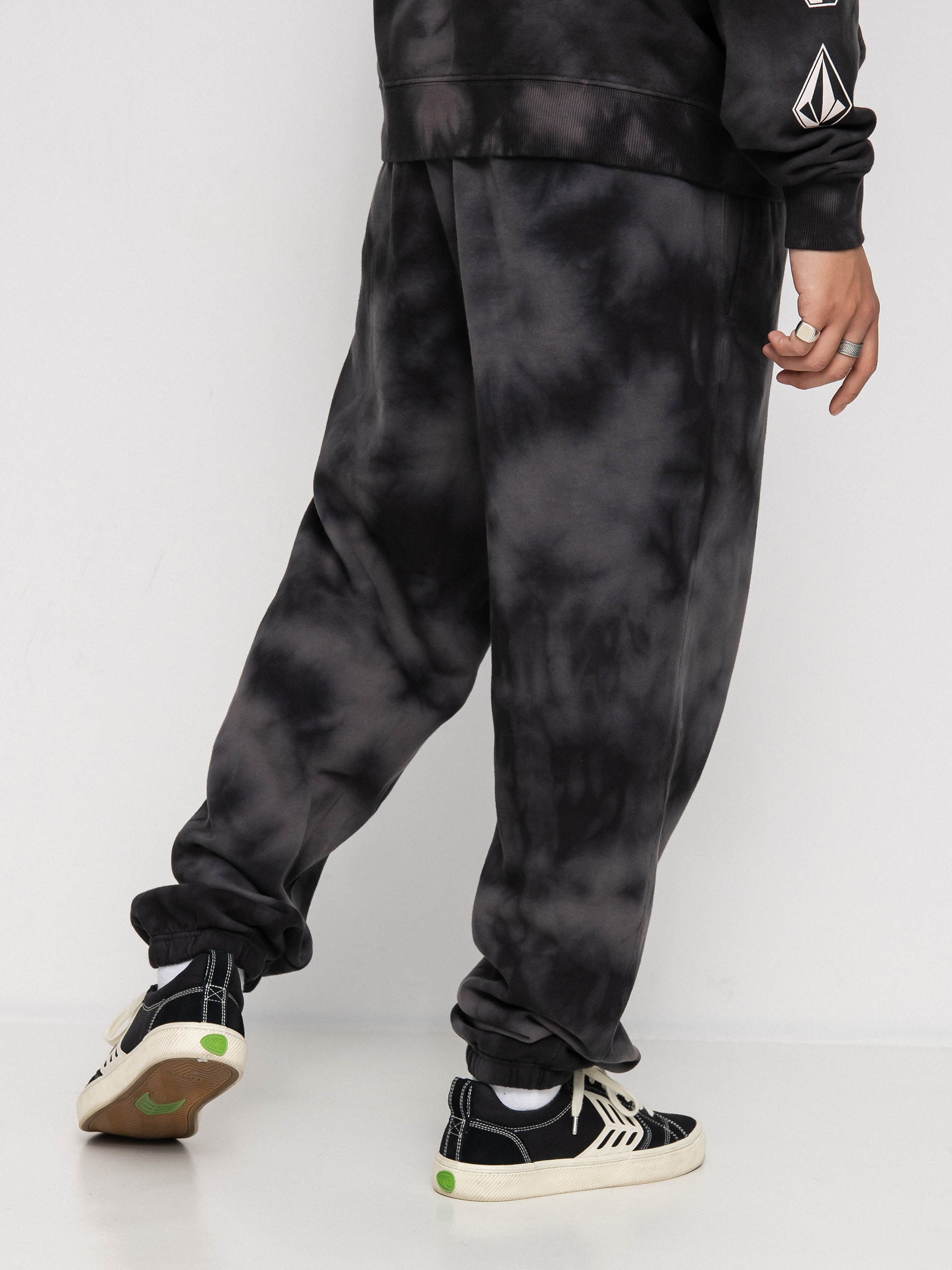 Spodnie Volcom Iconic Stone Plus Fleece (black)