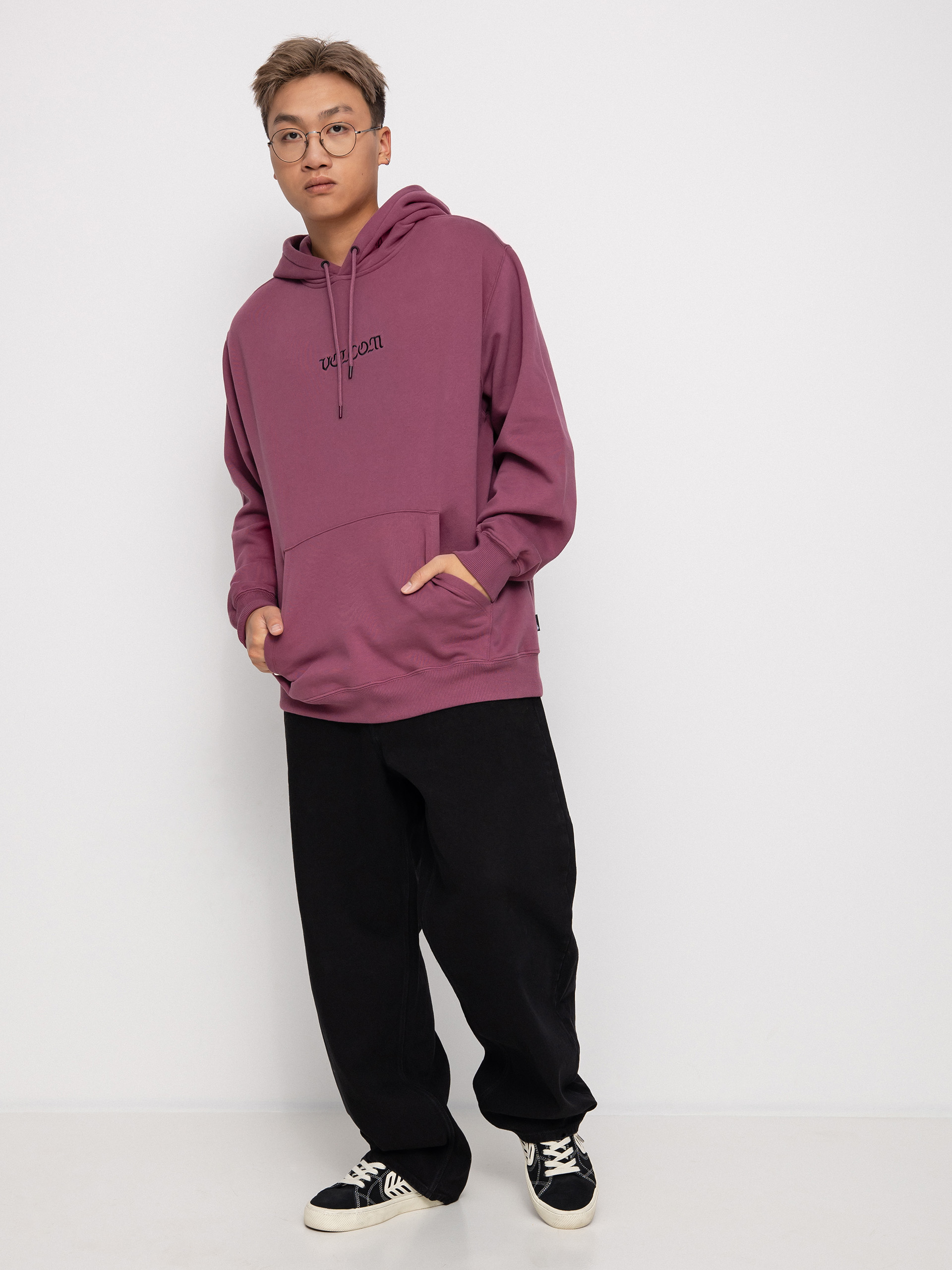 Bluza z kapturem Volcom Gothstone HD (orchid)