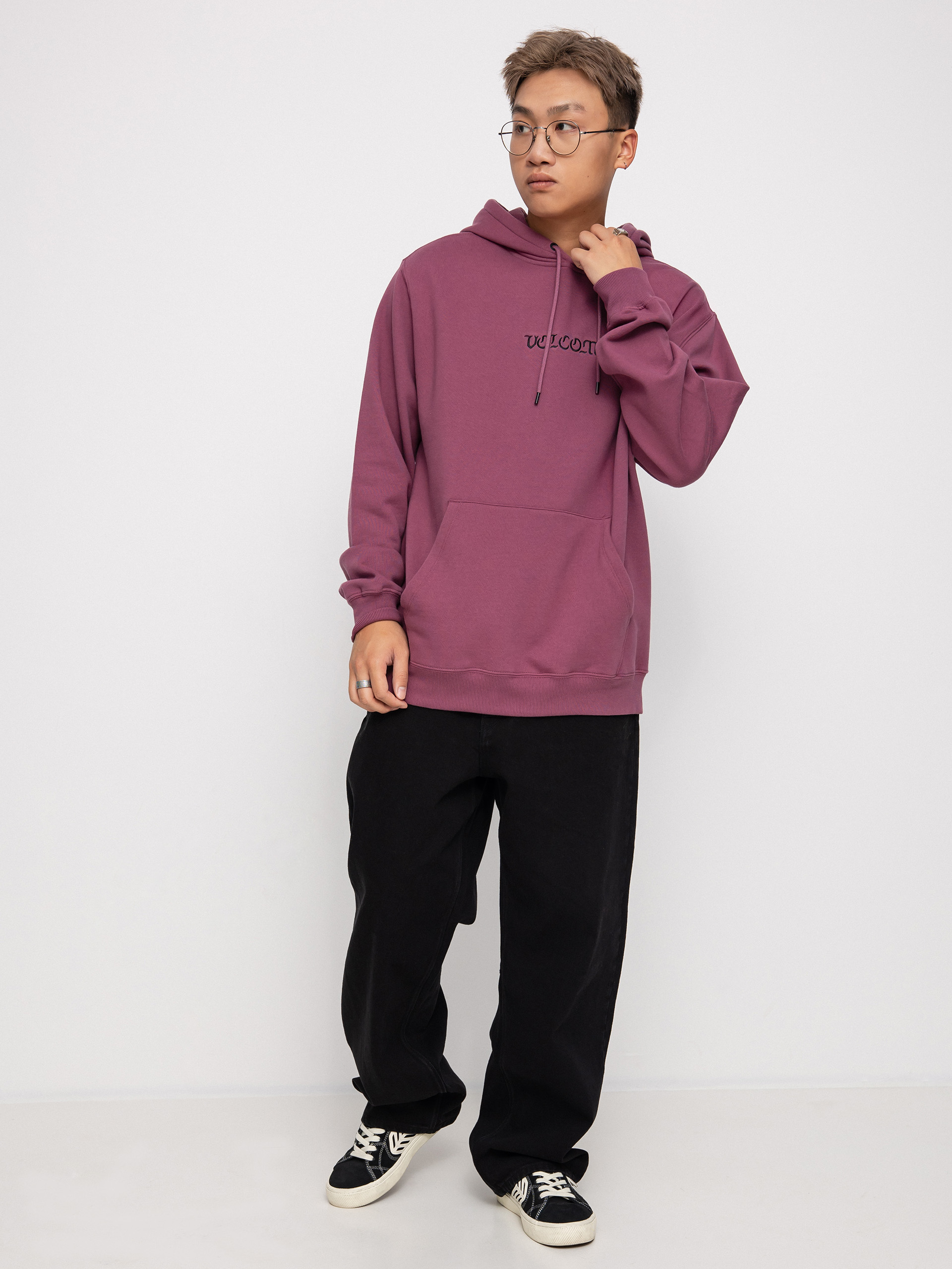 Bluza z kapturem Volcom Gothstone HD (orchid)