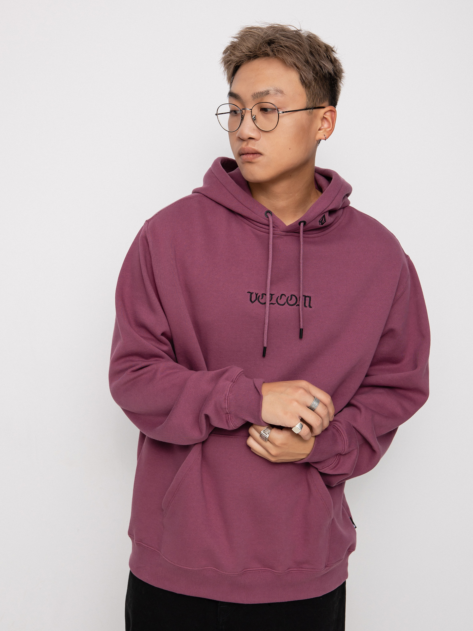 Bluza z kapturem Volcom Gothstone HD (orchid)