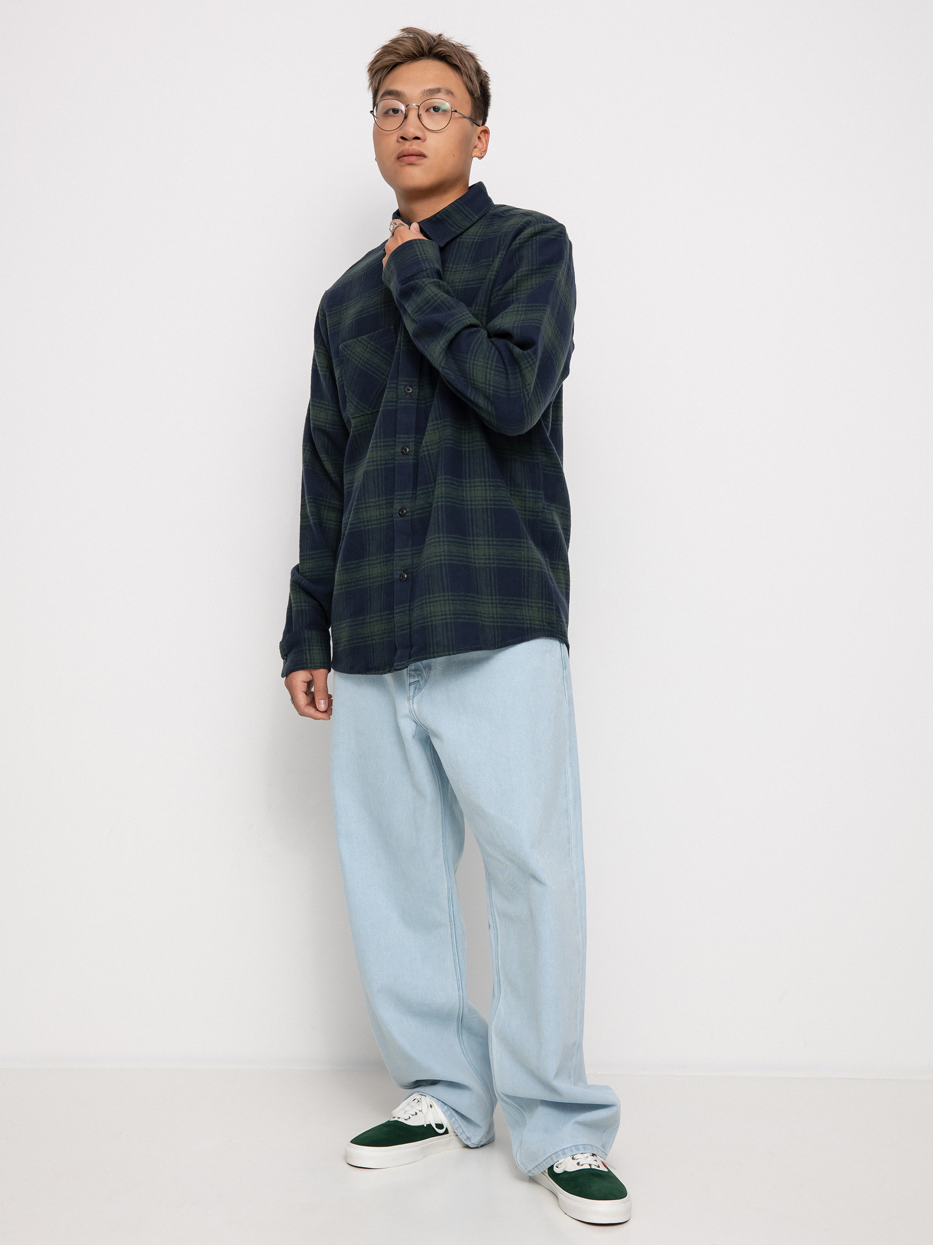 Koszula Volcom Tone Stone Ls (cedar green)