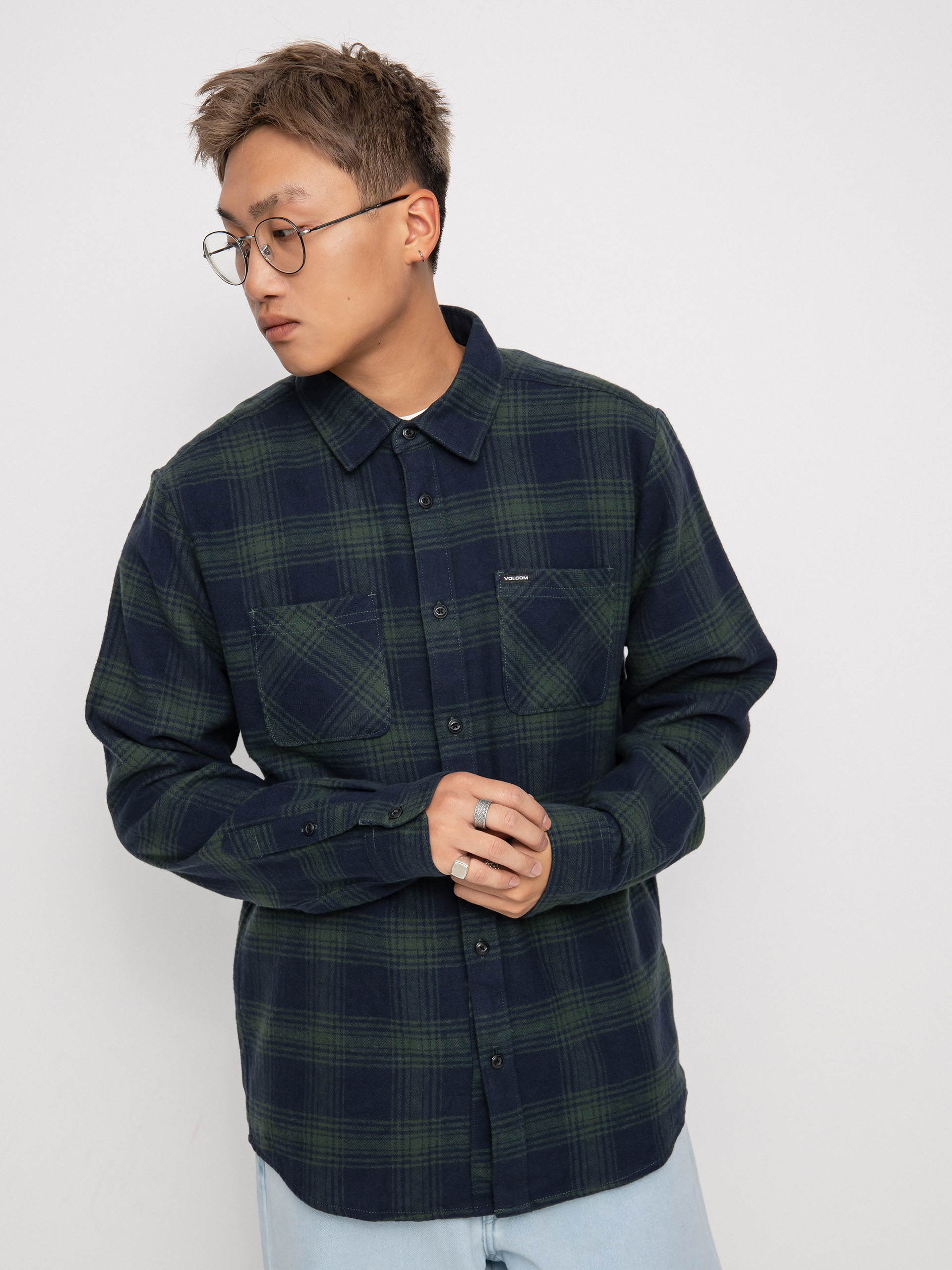 Koszula Volcom Tone Stone Ls (cedar green)