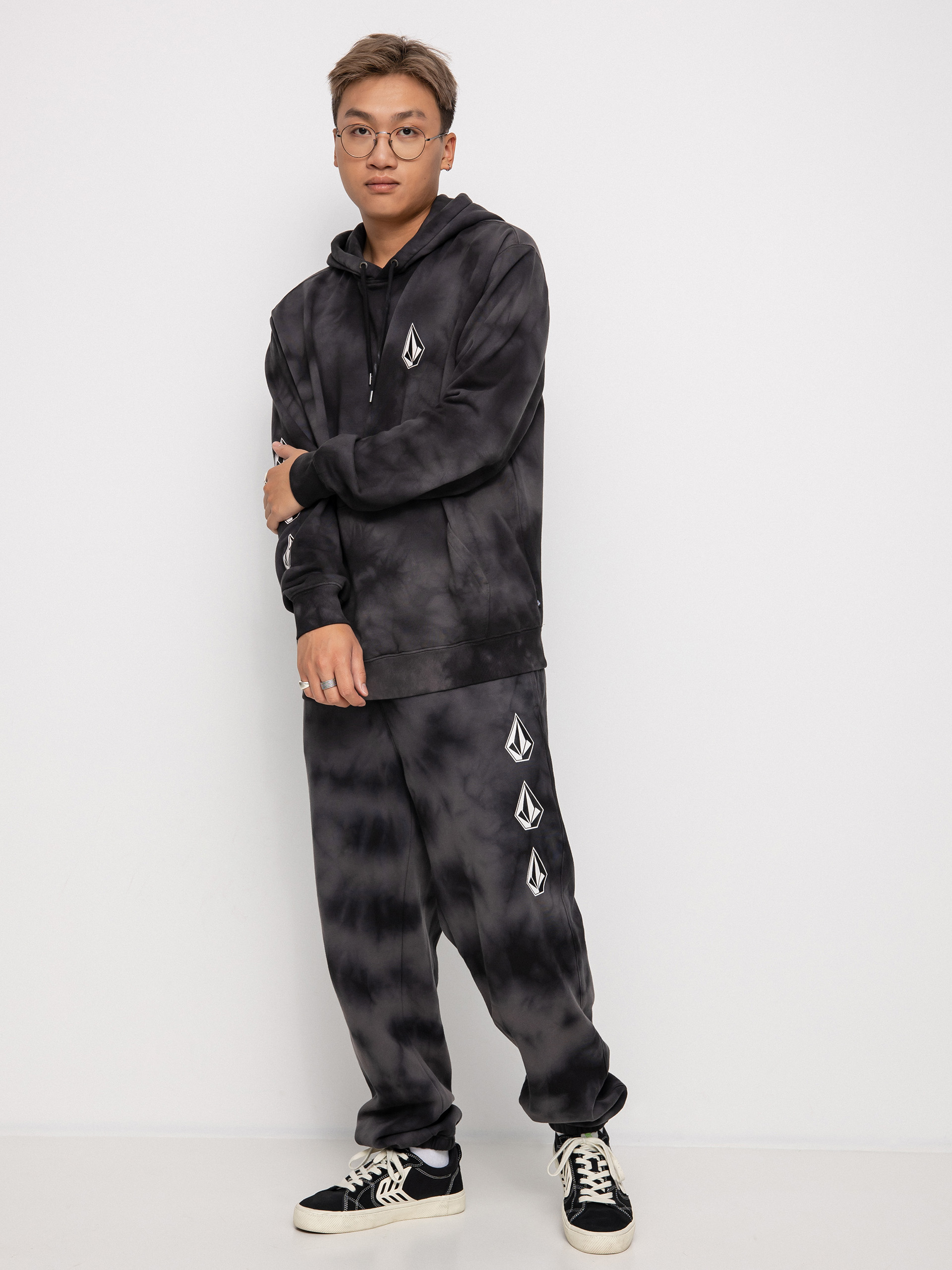 Bluza z kapturem Volcom Iconic Stone Plus HD (black)