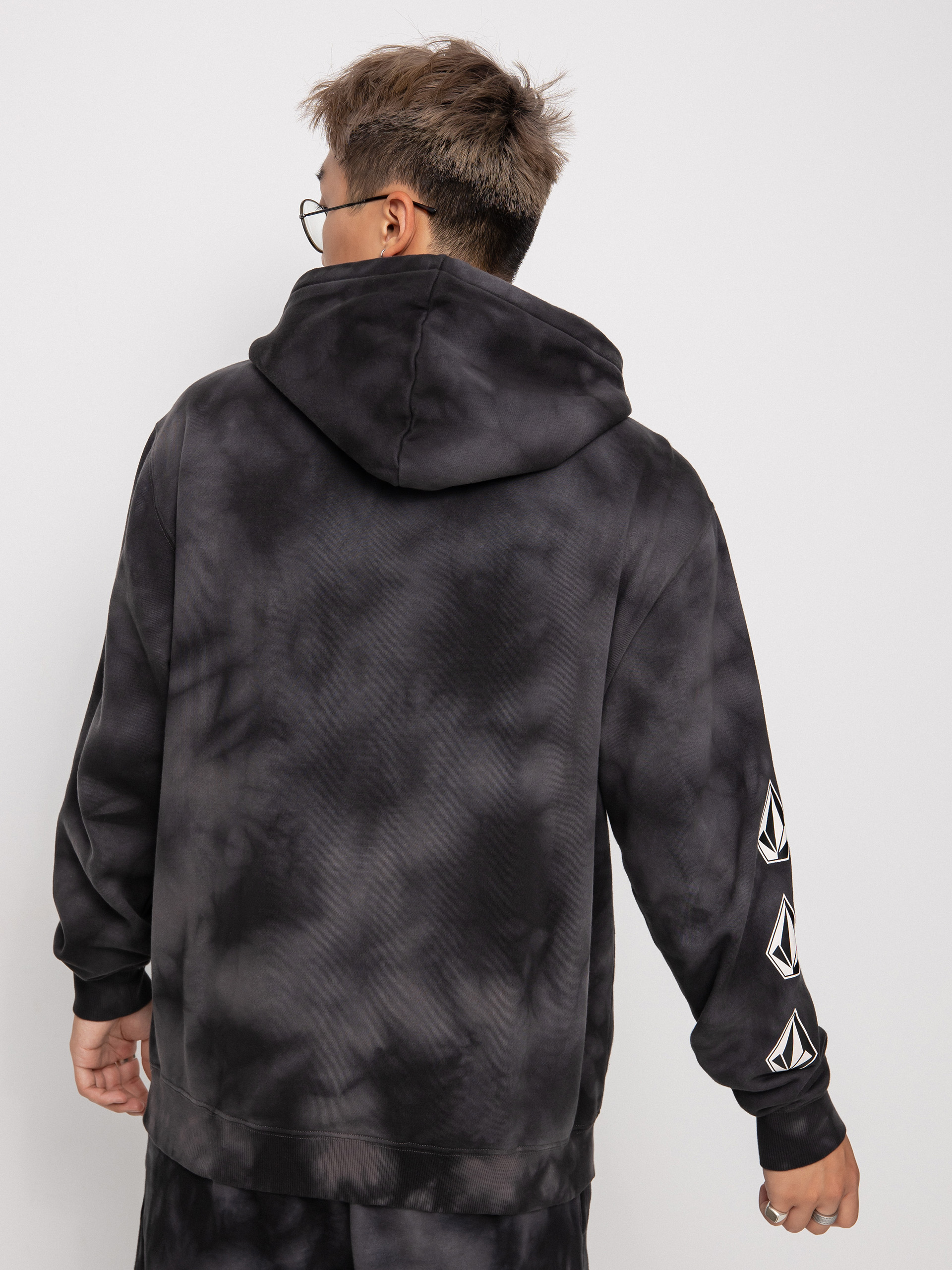 Bluza z kapturem Volcom Iconic Stone Plus HD (black)