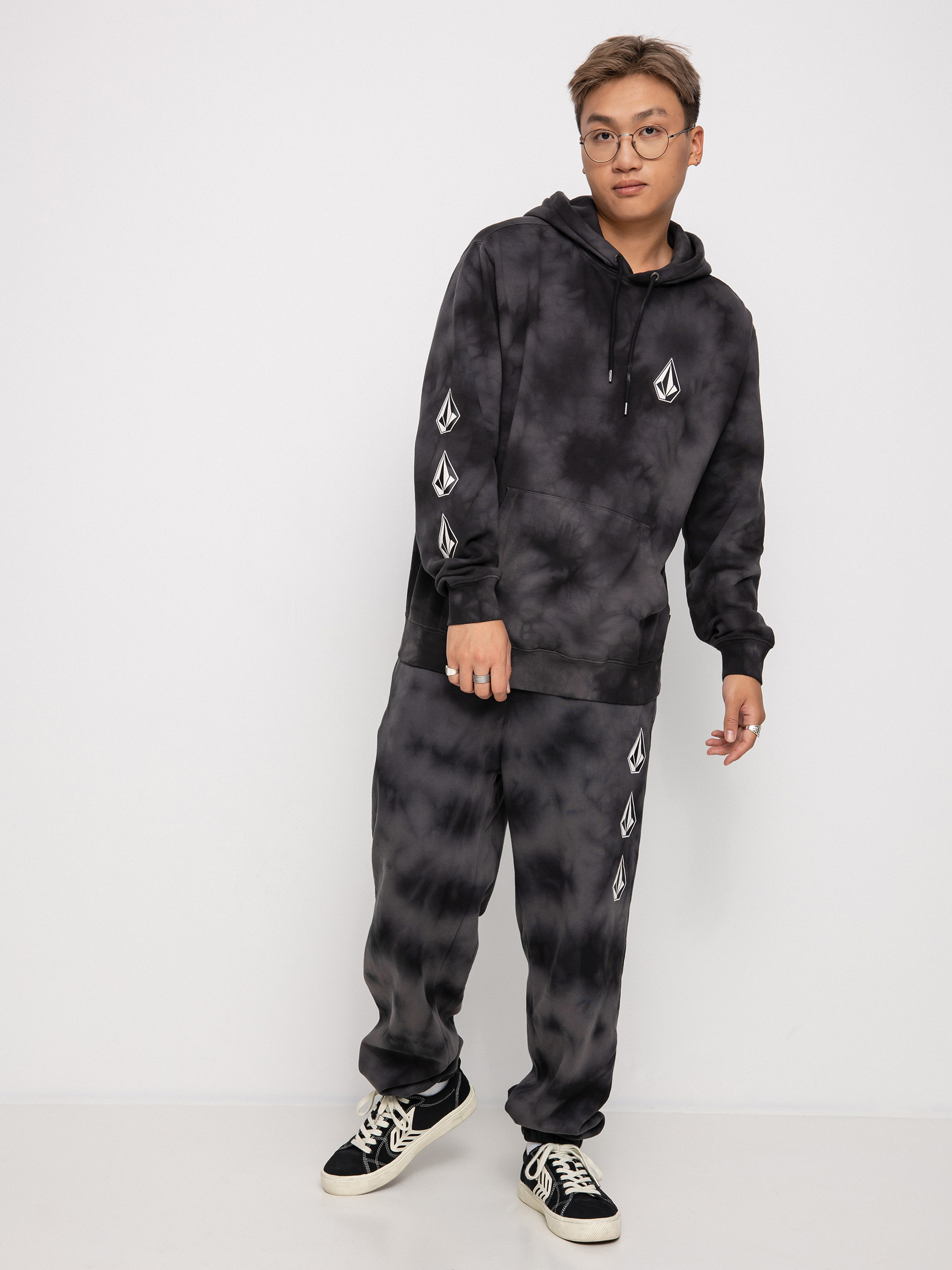 Bluza z kapturem Volcom Iconic Stone Plus HD (black)