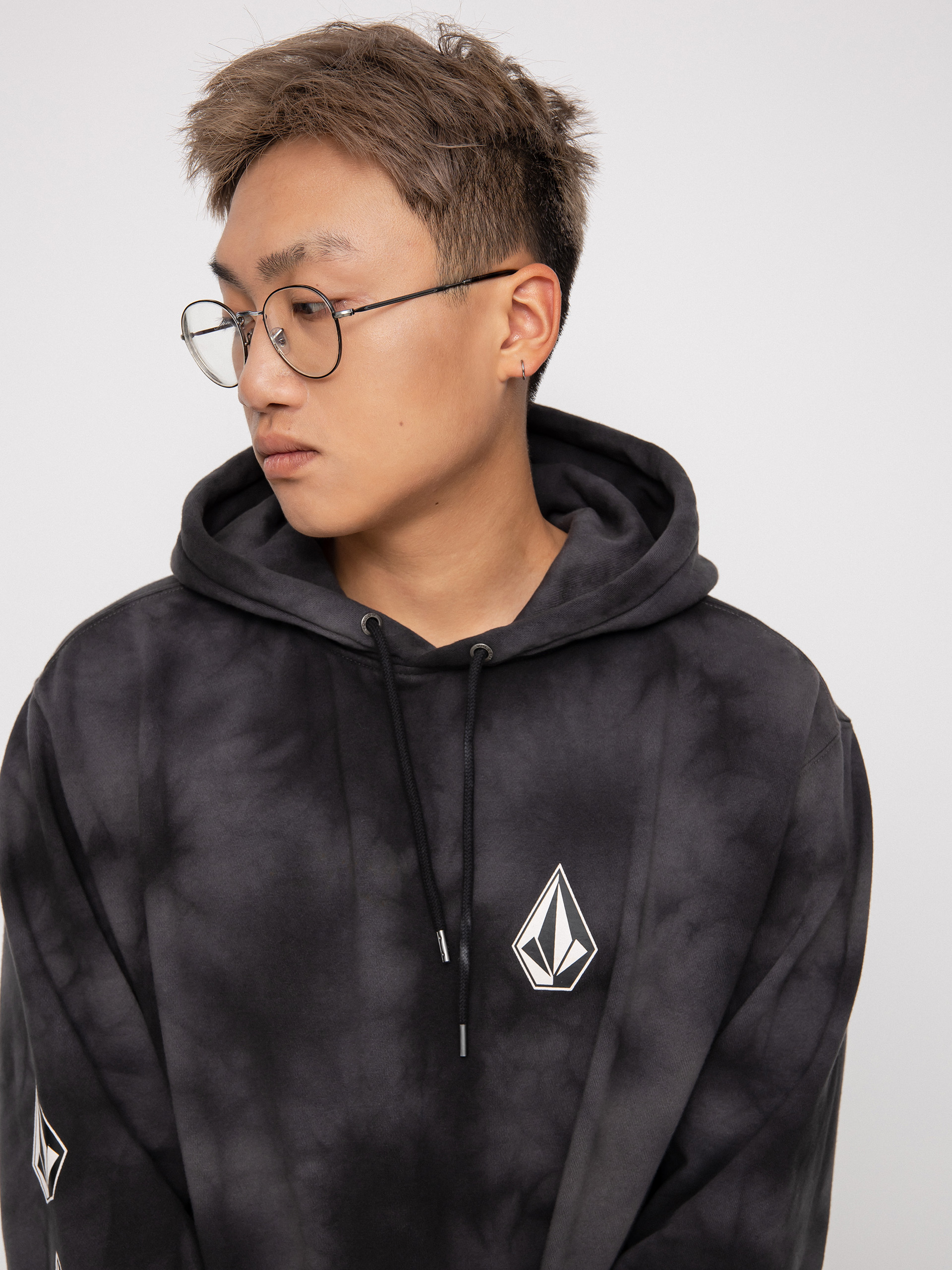 Bluza z kapturem Volcom Iconic Stone Plus HD (black)