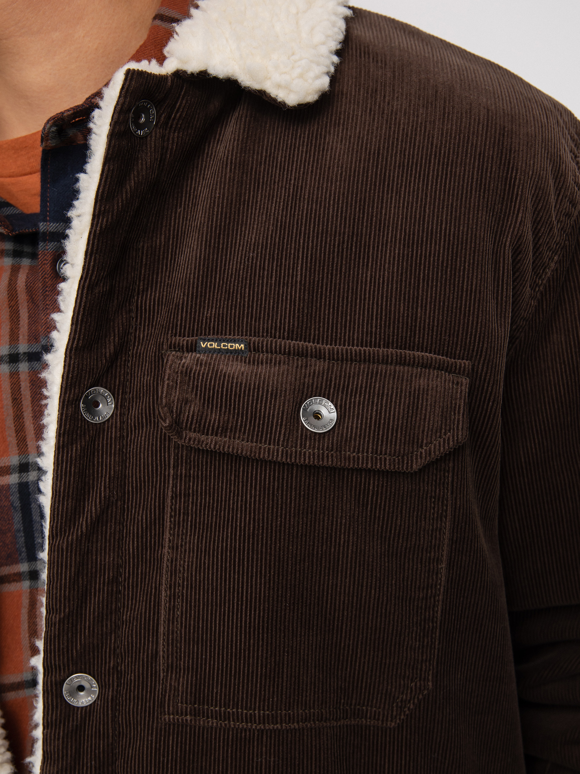 Kurtka Volcom Keaton (dark brown)