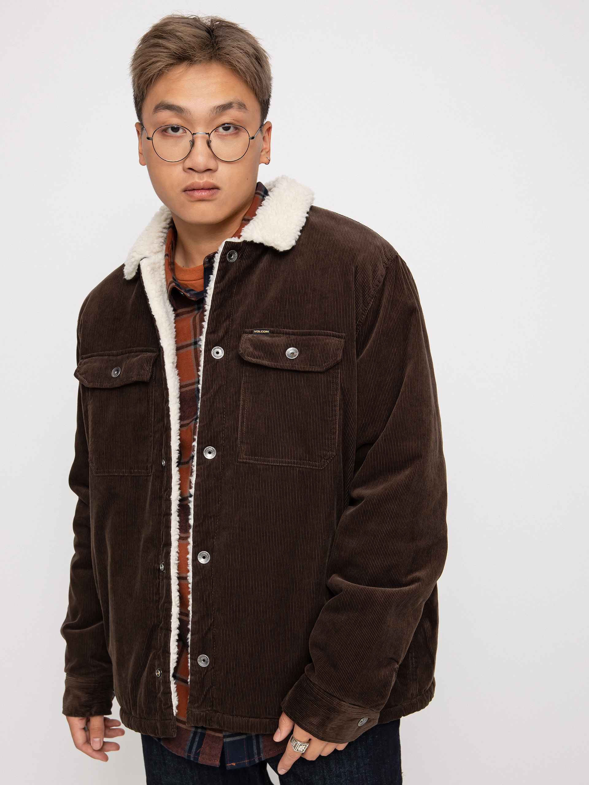 Kurtka Volcom Keaton (dark brown)