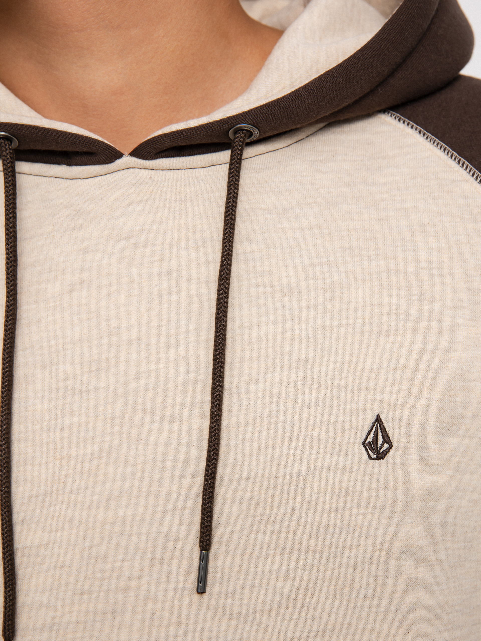 Bluza z kapturem Volcom Homak HD (whitecap grey)