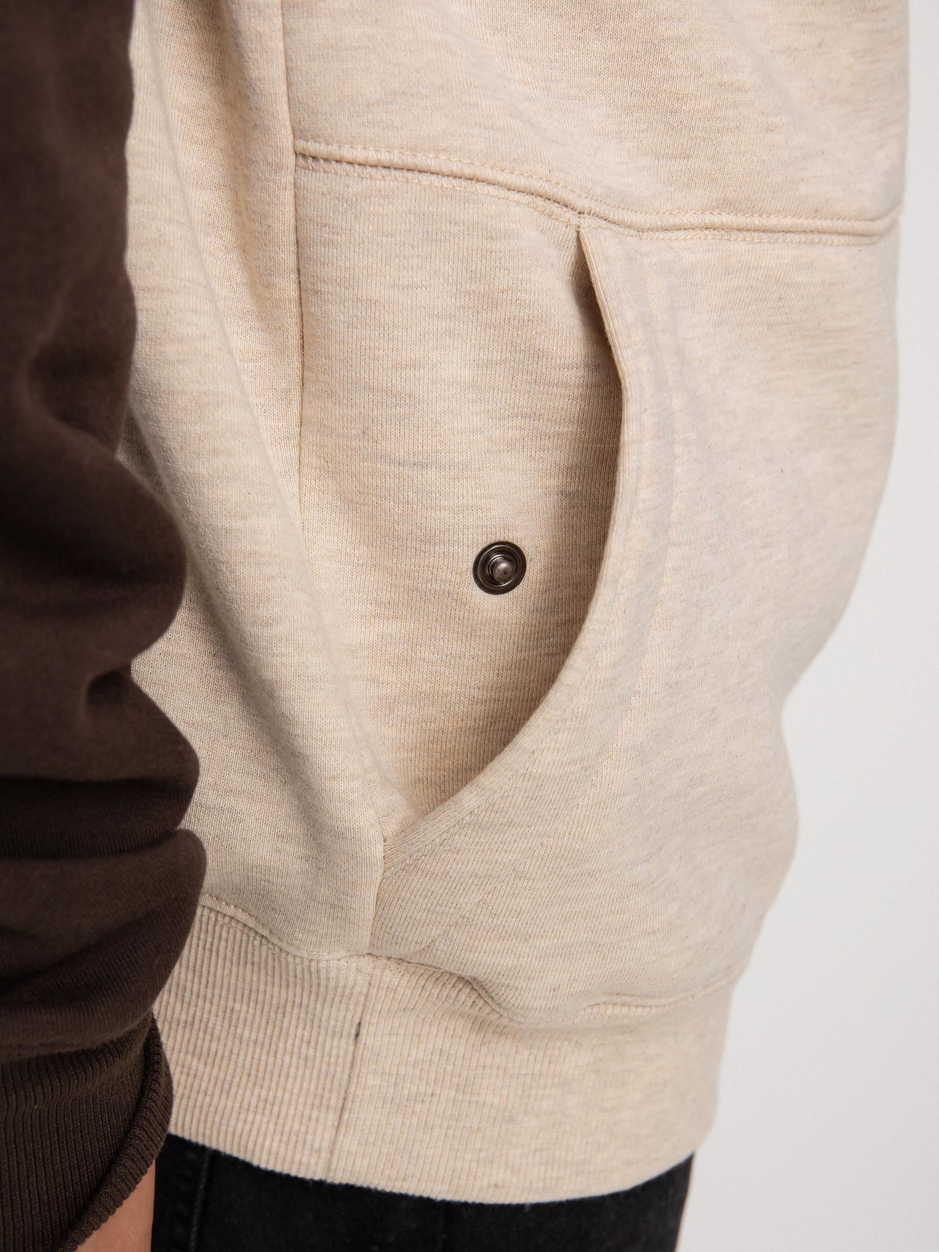 Bluza z kapturem Volcom Homak HD (whitecap grey)