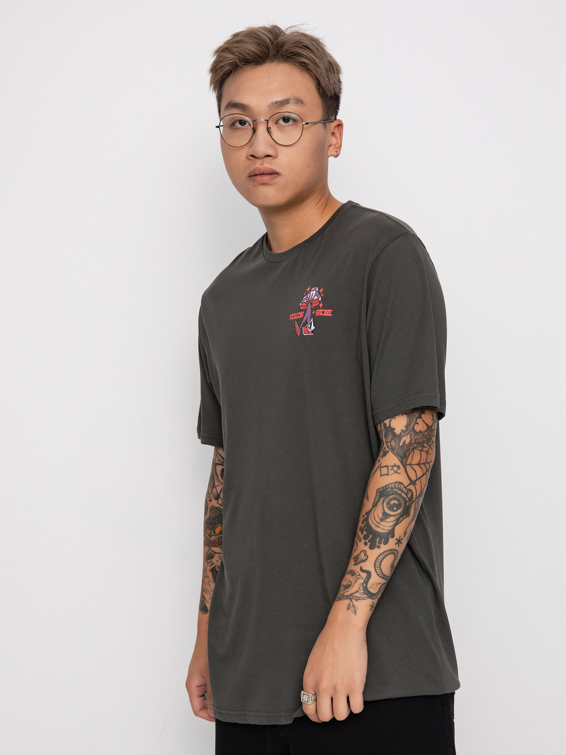 T-shirt Volcom Mr Liberty Fty (rinsed black)