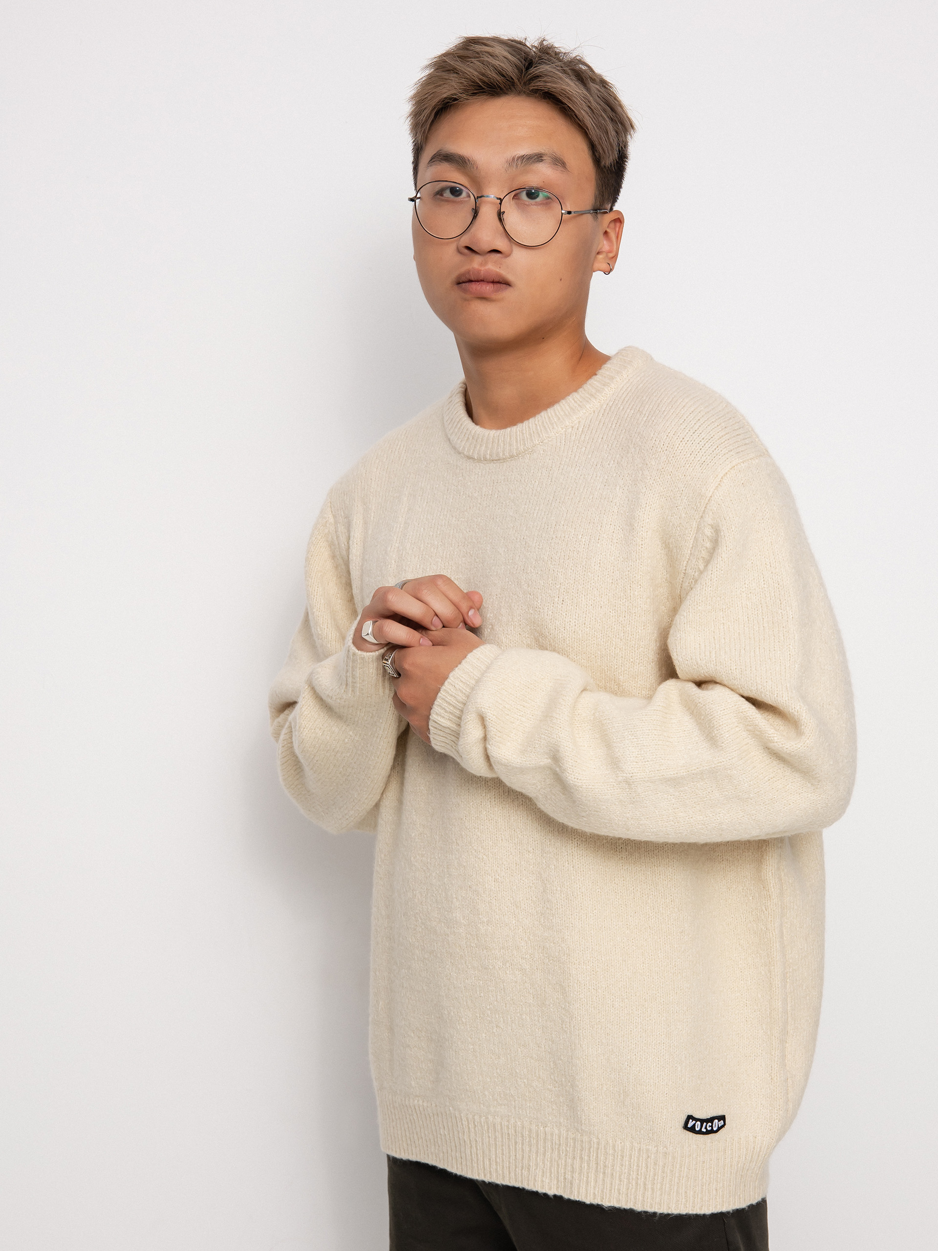 Sweter Volcom Ledthem (whitecap grey)