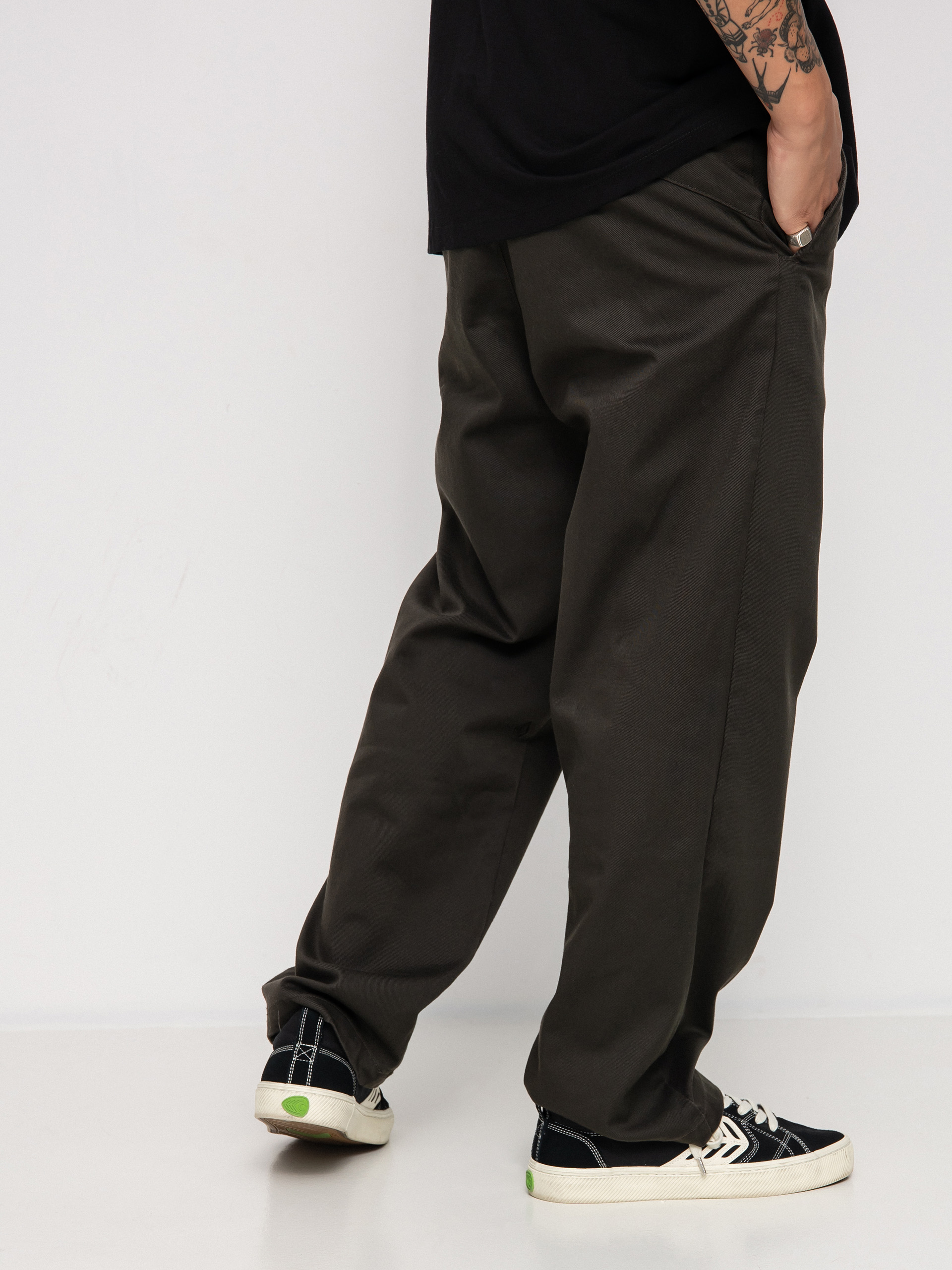 Spodnie Volcom Loose Truck Chino (rinsed black)