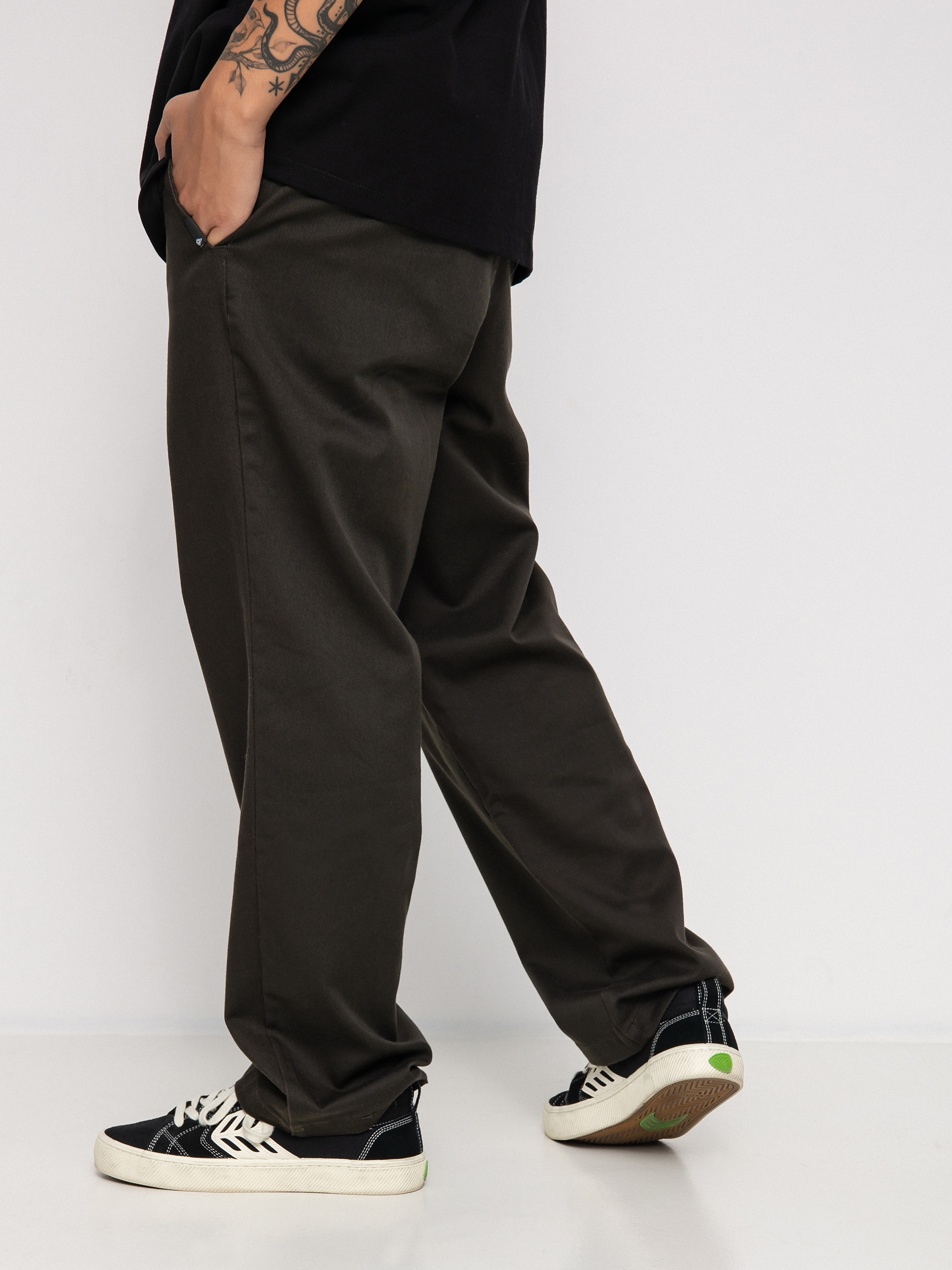 Spodnie Volcom Loose Truck Chino (rinsed black)