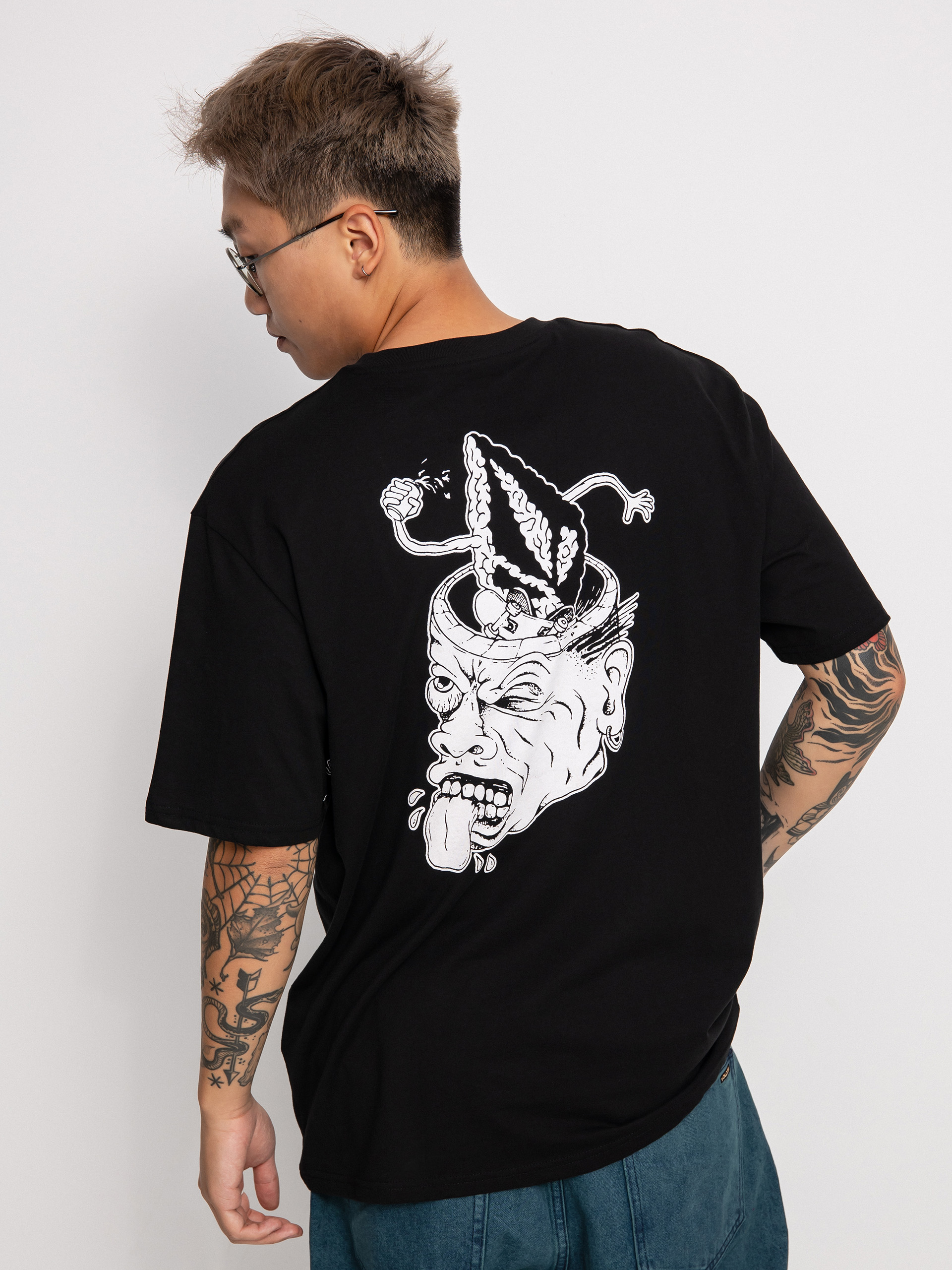 T-shirt Volcom Finkstone (black)