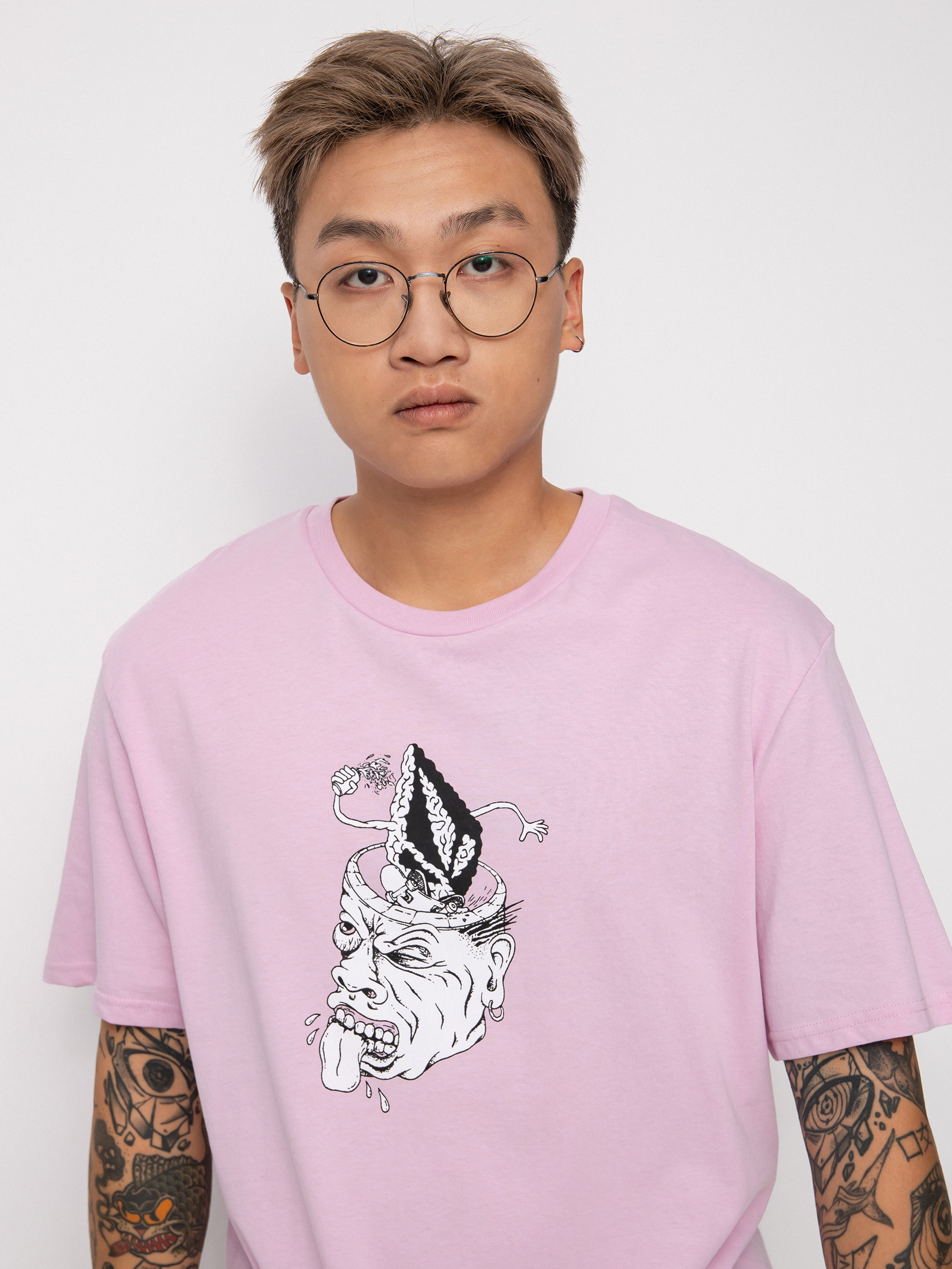 T-shirt Volcom Finkstone (paradise pink)