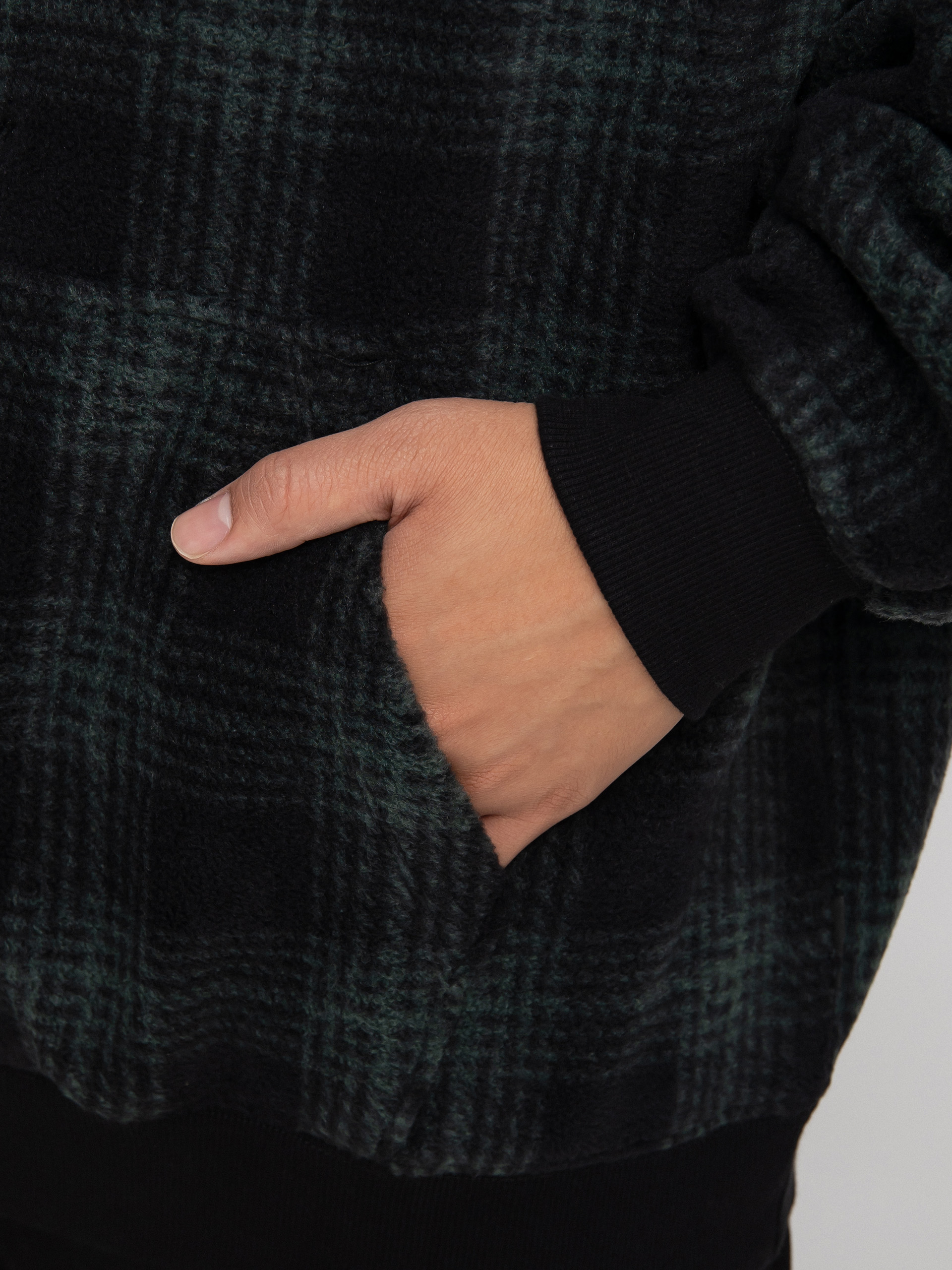 Bluza z kapturem Volcom Throw Exceptions HD (cedar green)