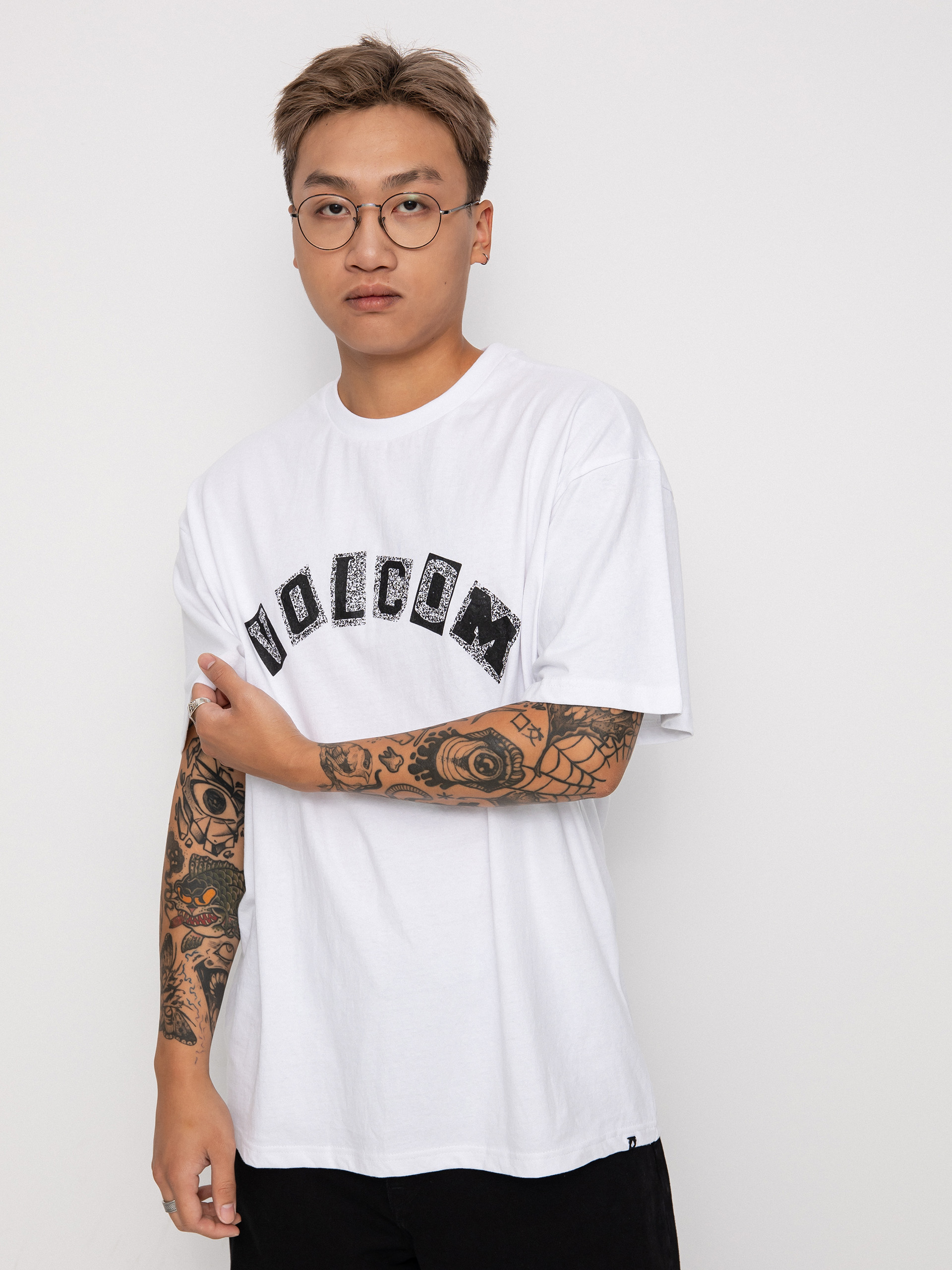 T-shirt Volcom Hi School Lse (white)