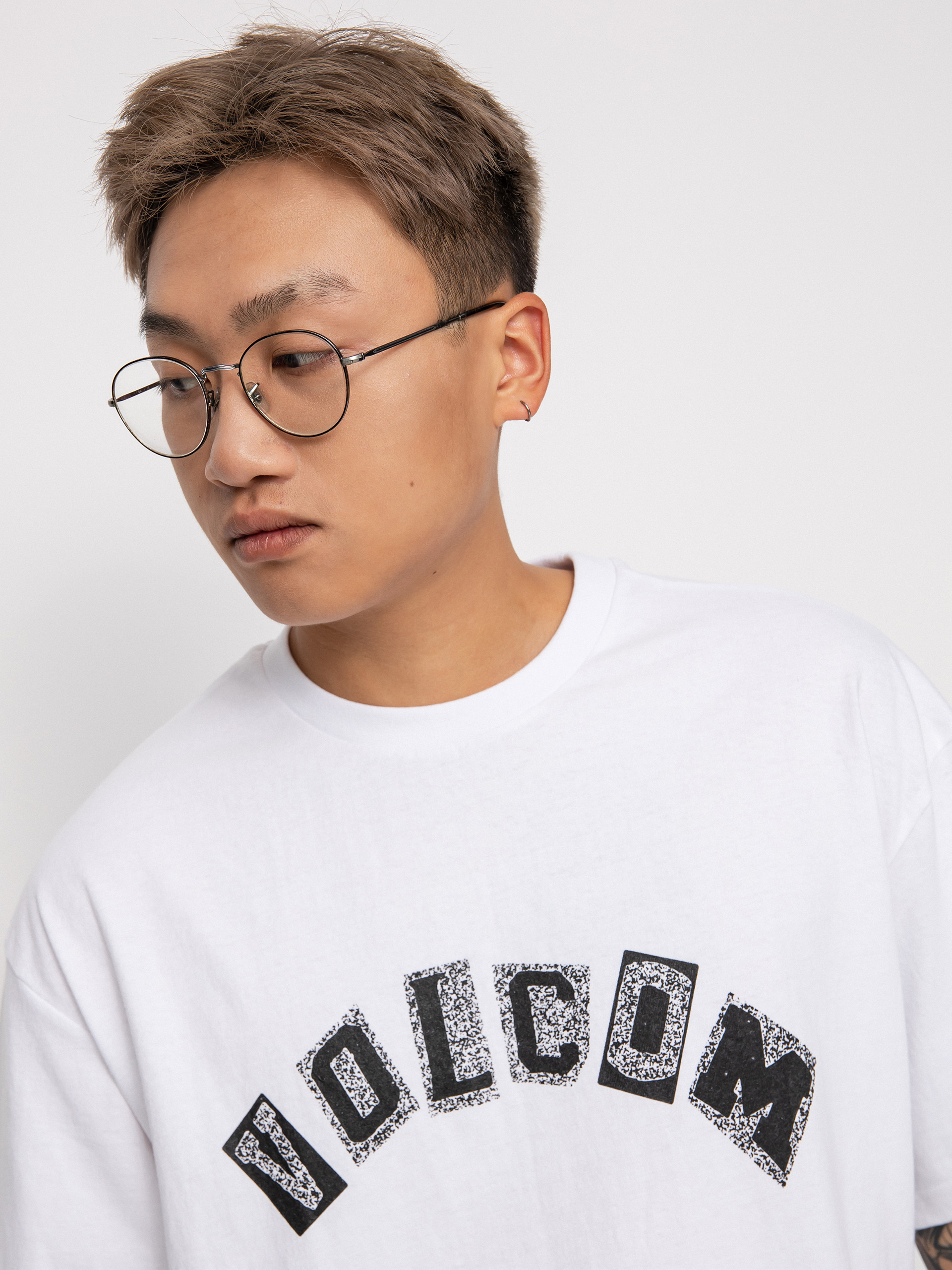T-shirt Volcom Hi School Lse (white)