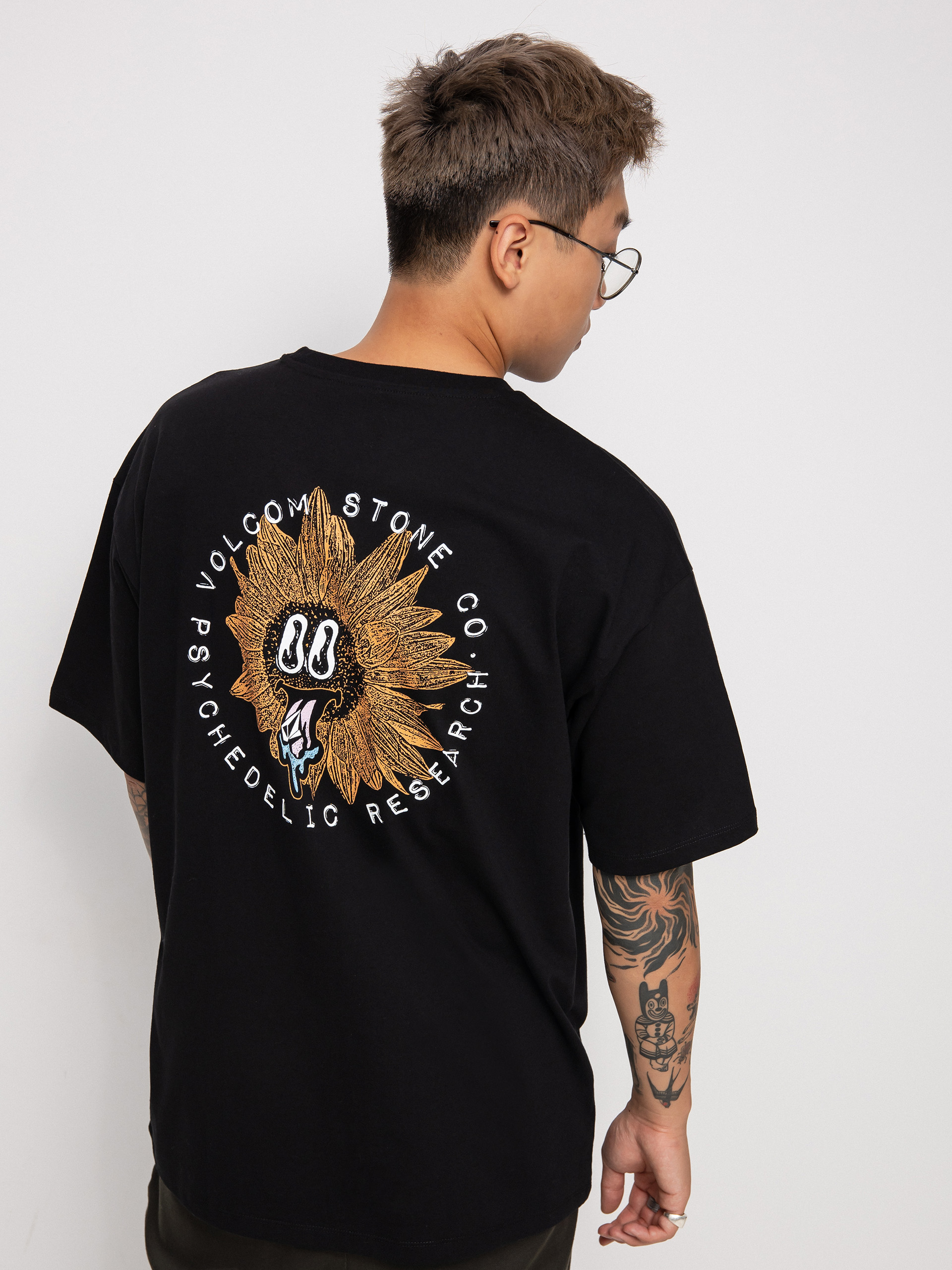 T-shirt Volcom Acid Sun Lse (black)
