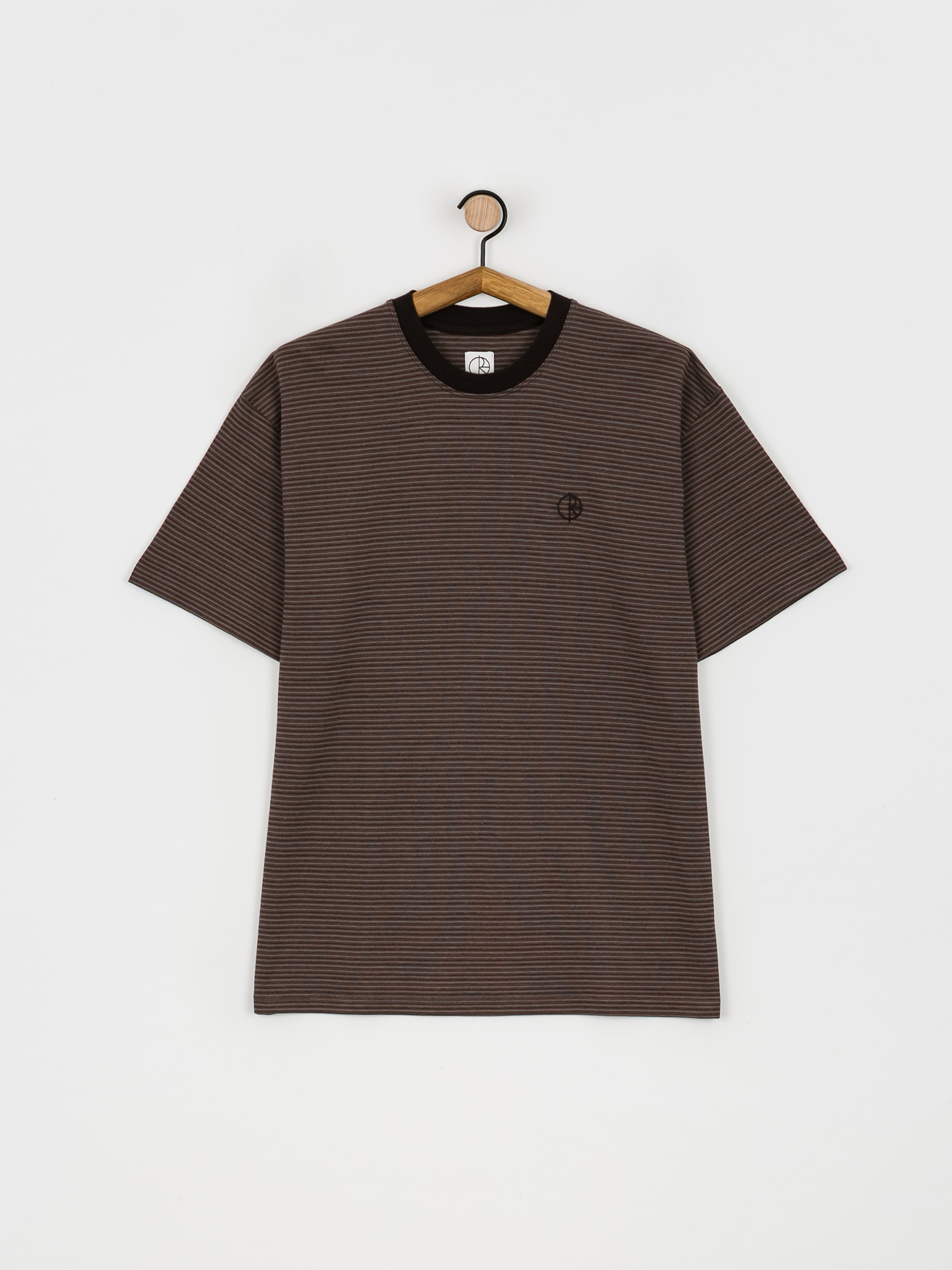 T-shirt Polar Skate Dizzy Stripe (chocolate)