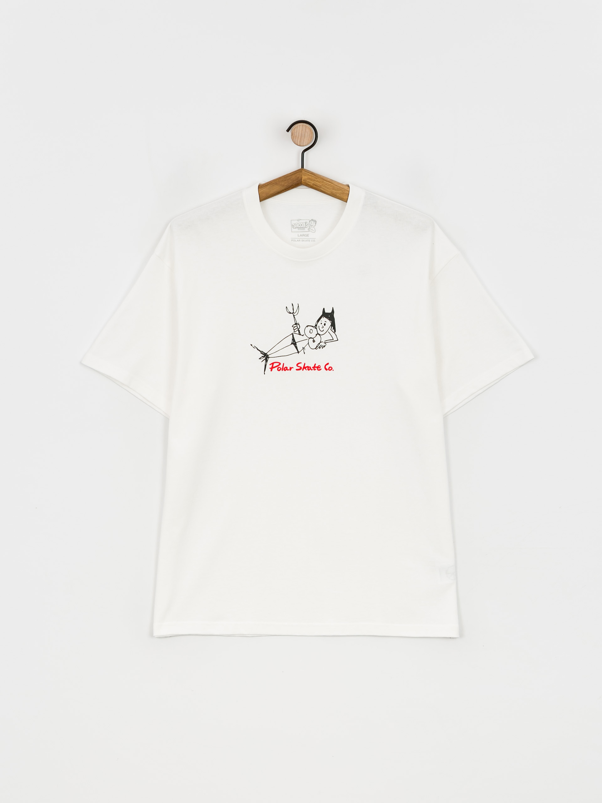 T-shirt Polar Skate Devil Woman (white)