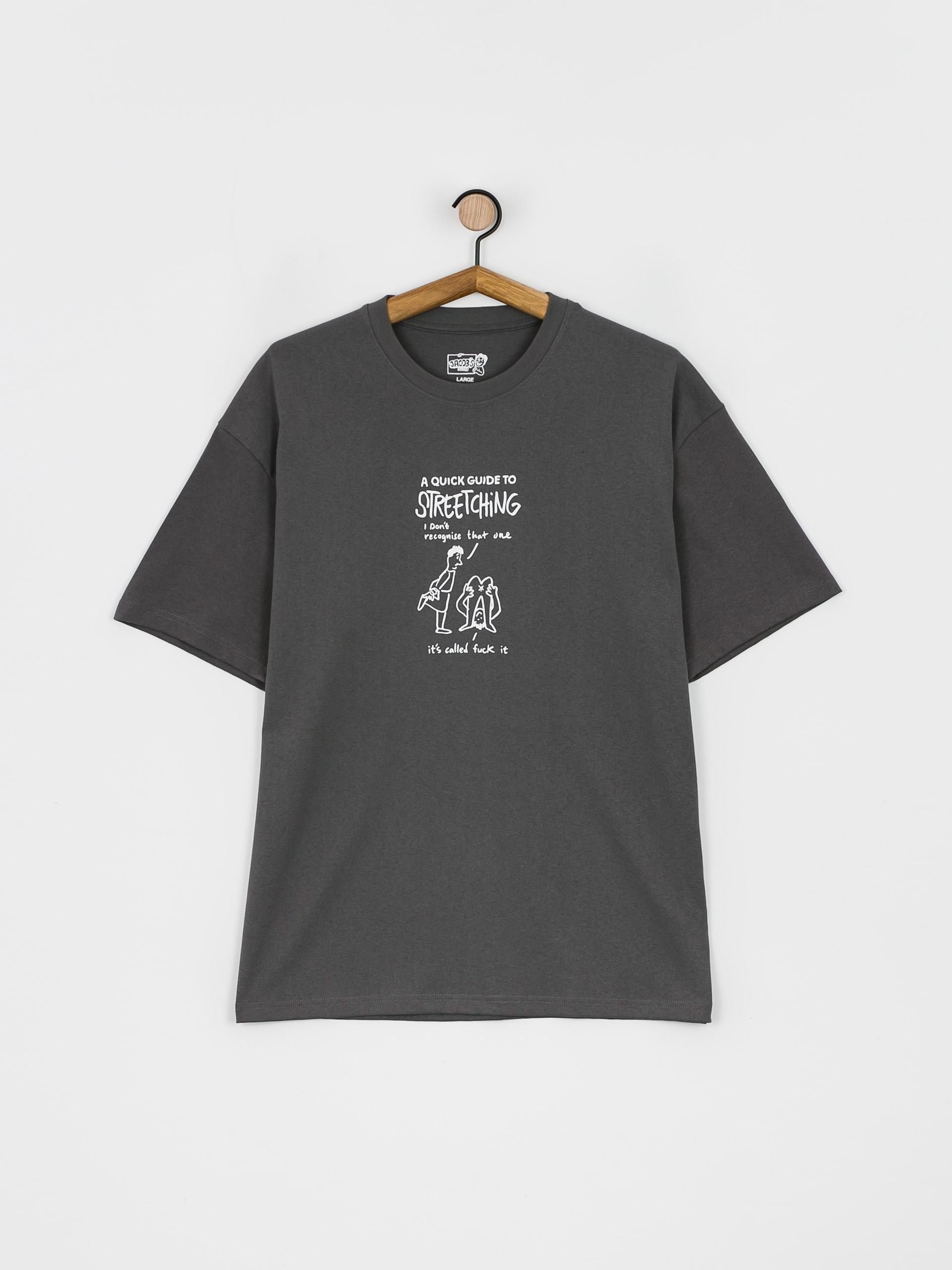 T-shirt Polar Skate Streetching (graphite)