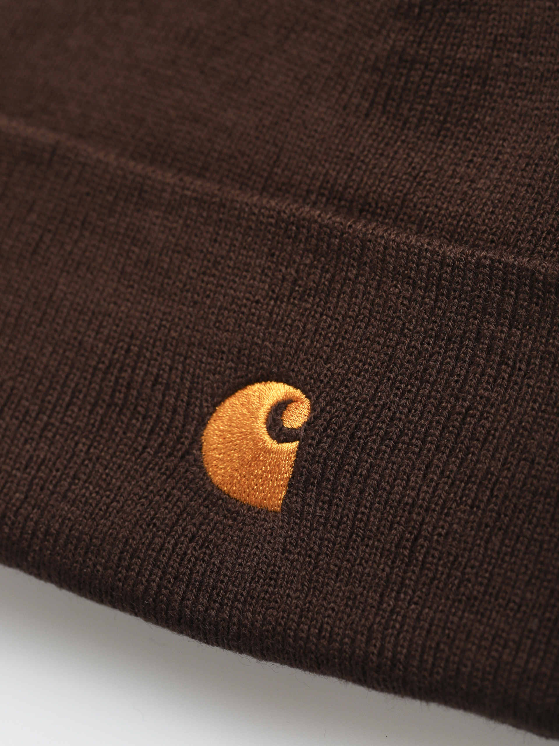 Czapka zimowa Carhartt WIP Chase (dark umber/gold)