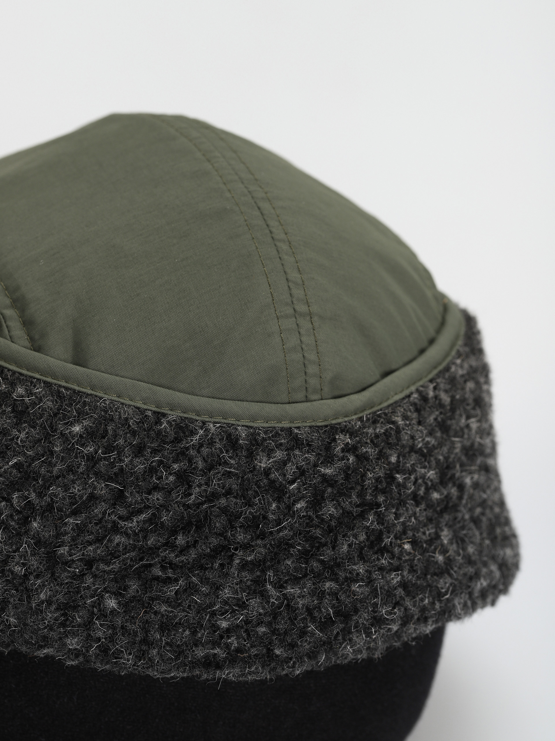 Czapka z daszkiem Polar Skate Sherpa Flap Cap (army green)
