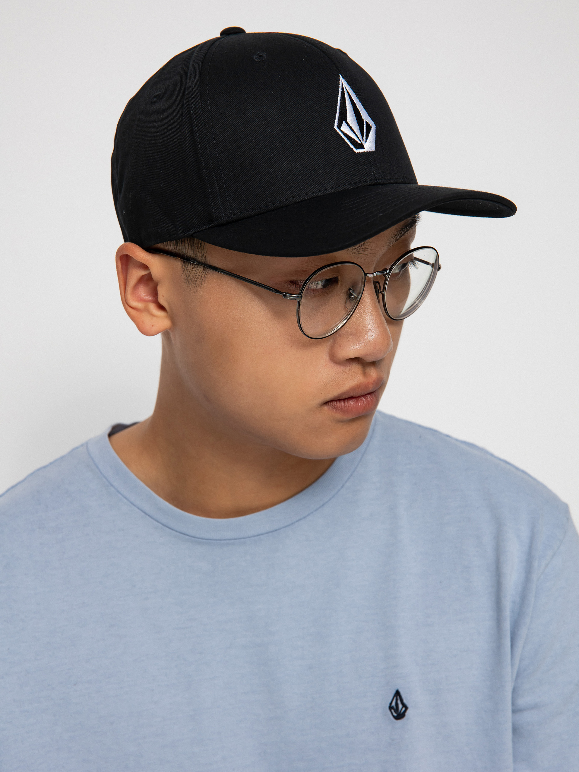 Czapka z daszkiem Volcom Full Stone Flexfit (black)