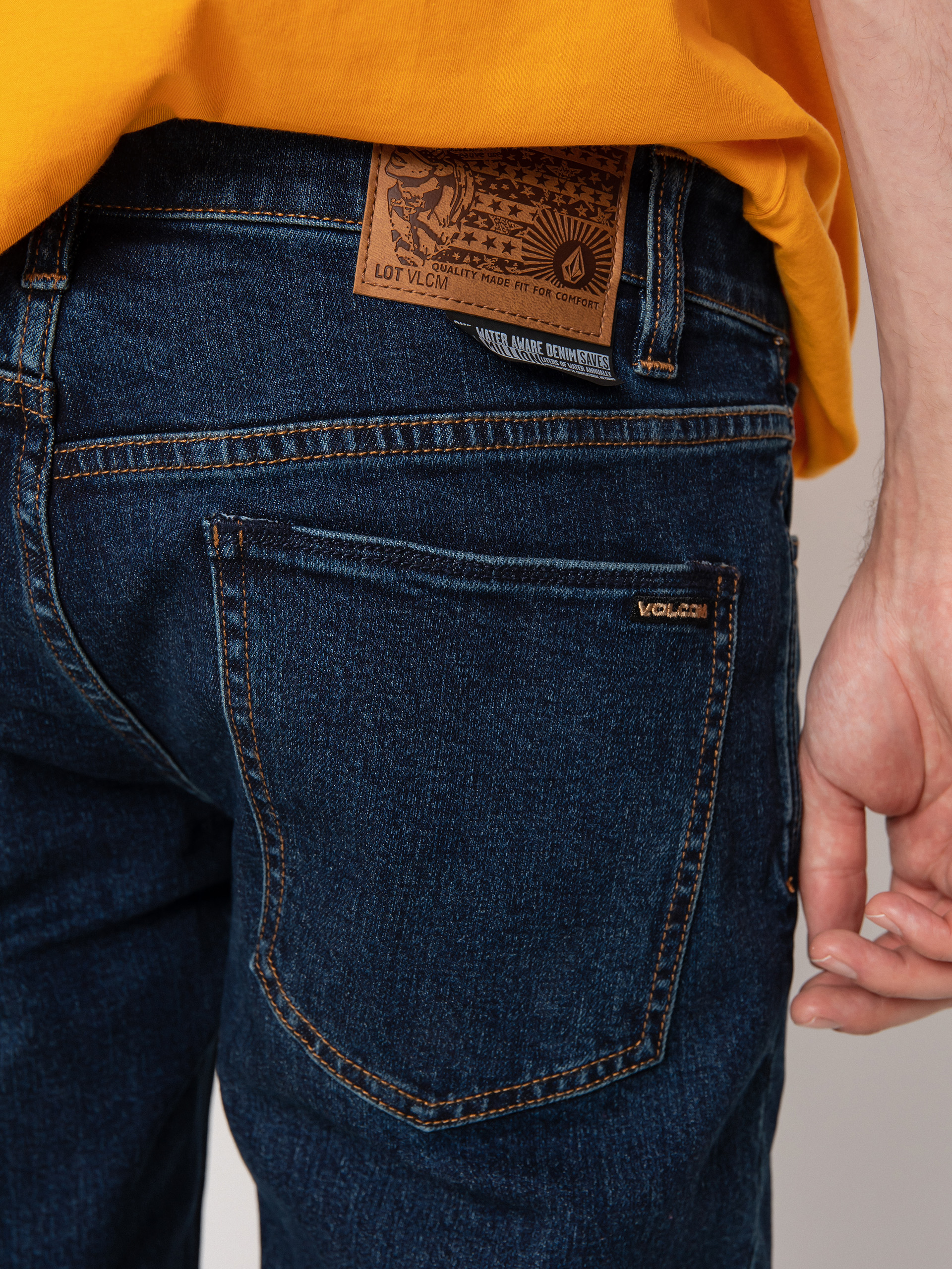 Spodnie Volcom 2X4 Denim (dirty med blue)