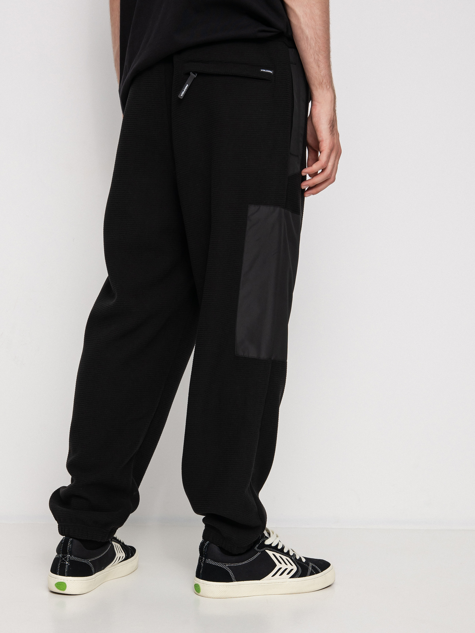 Spodnie Volcom Muzzer Tripper Fleece (black)