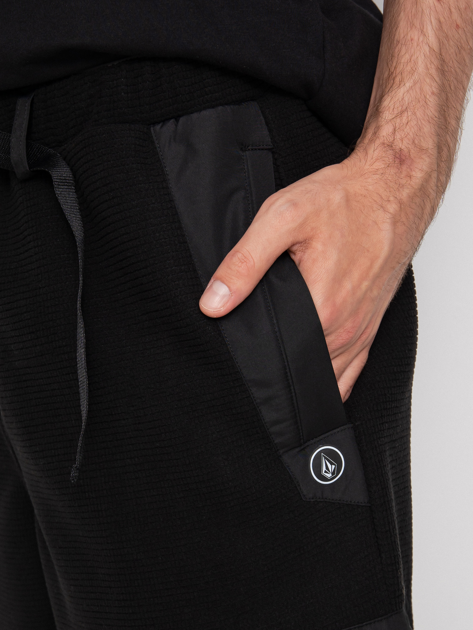 Spodnie Volcom Muzzer Tripper Fleece (black)
