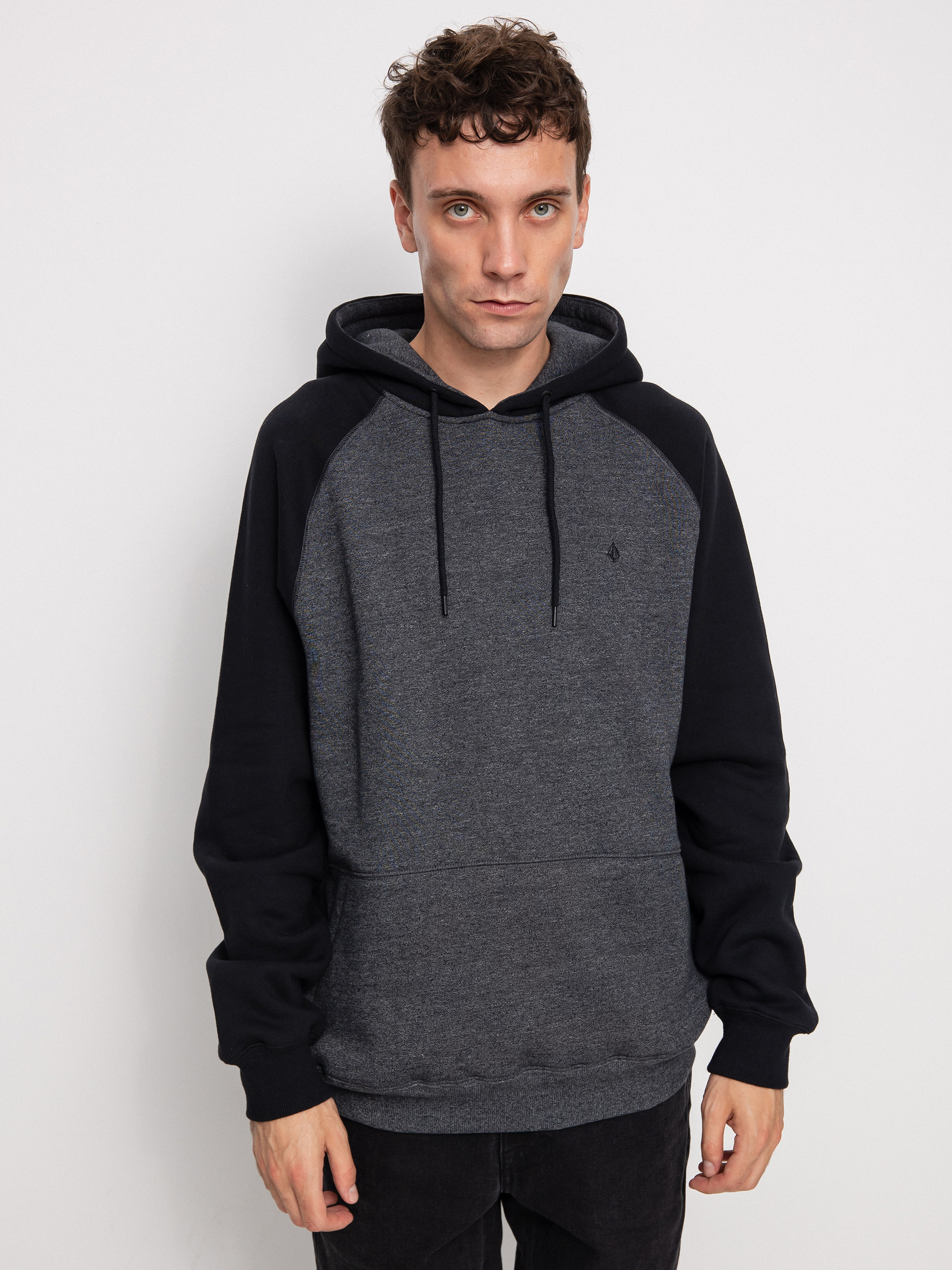 Bluza z kapturem Volcom Homak HD (heather grey)
