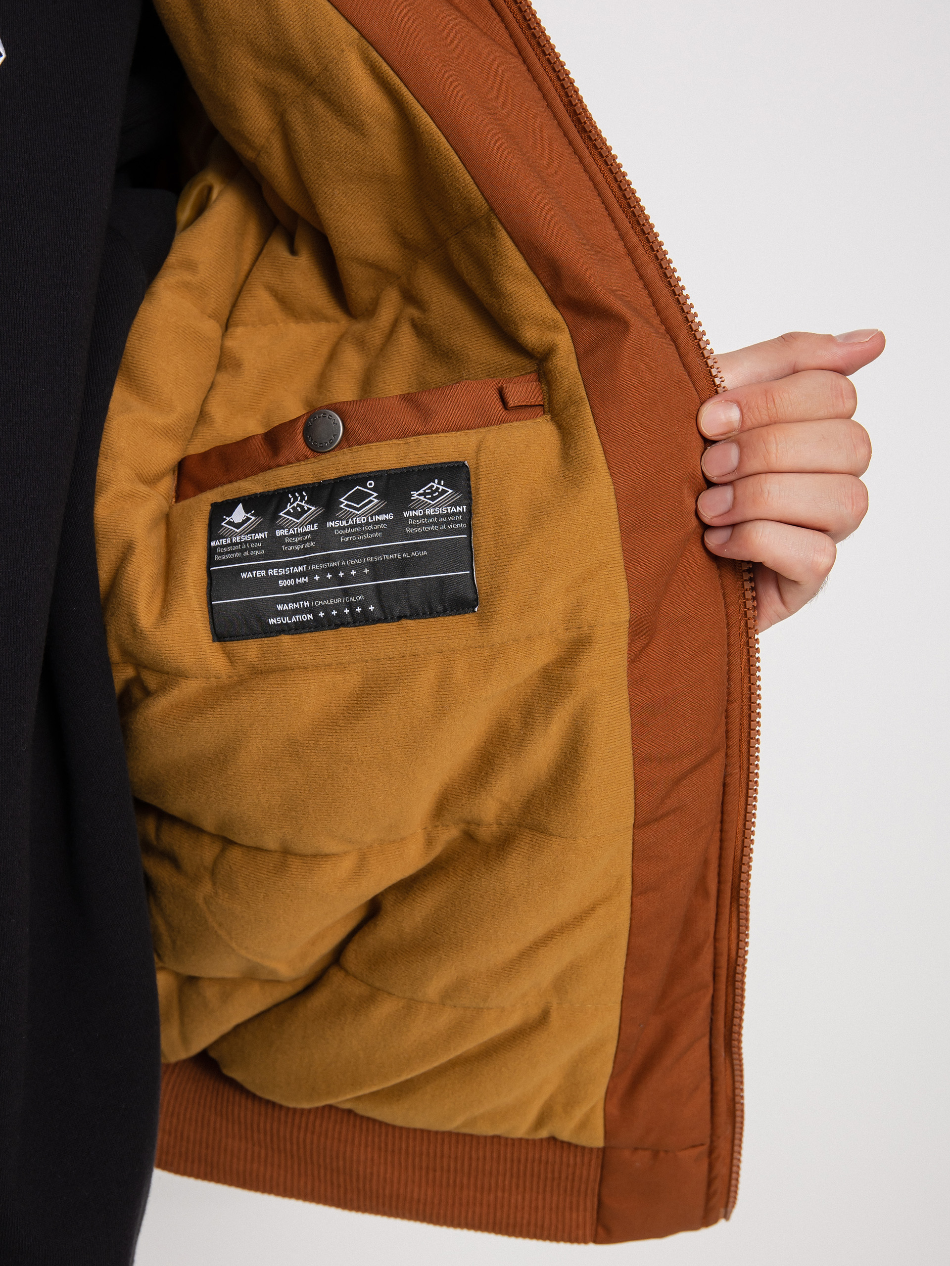 Kurtka Volcom Hernan 5K (mocha)
