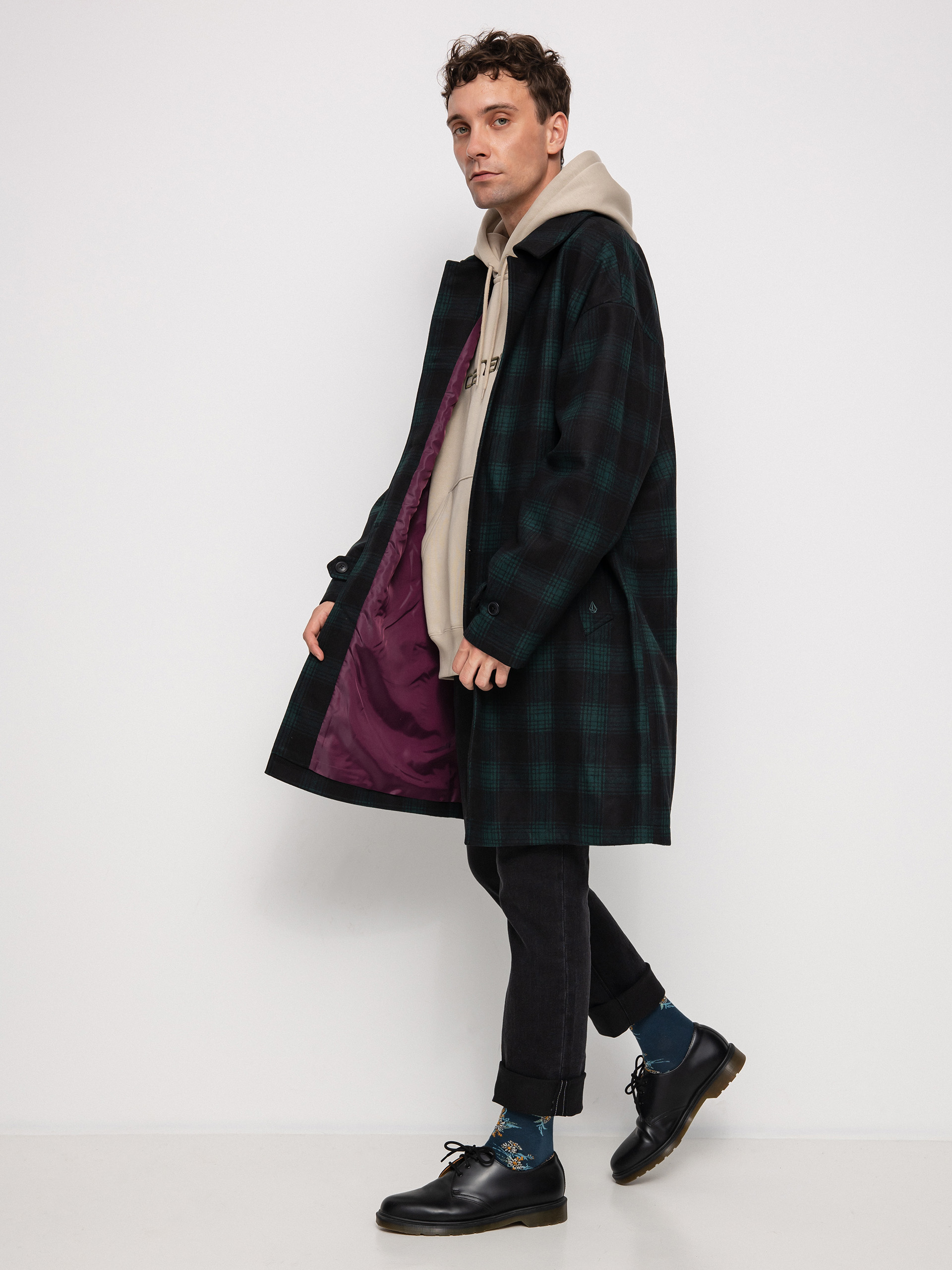 Płaszcz Volcom Stone Lords (plaid)