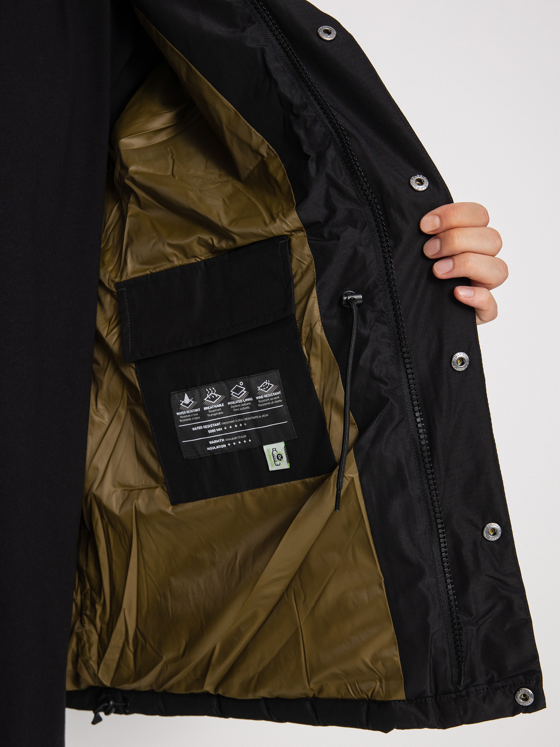 Kurtka Volcom Superstoner 5K (black)